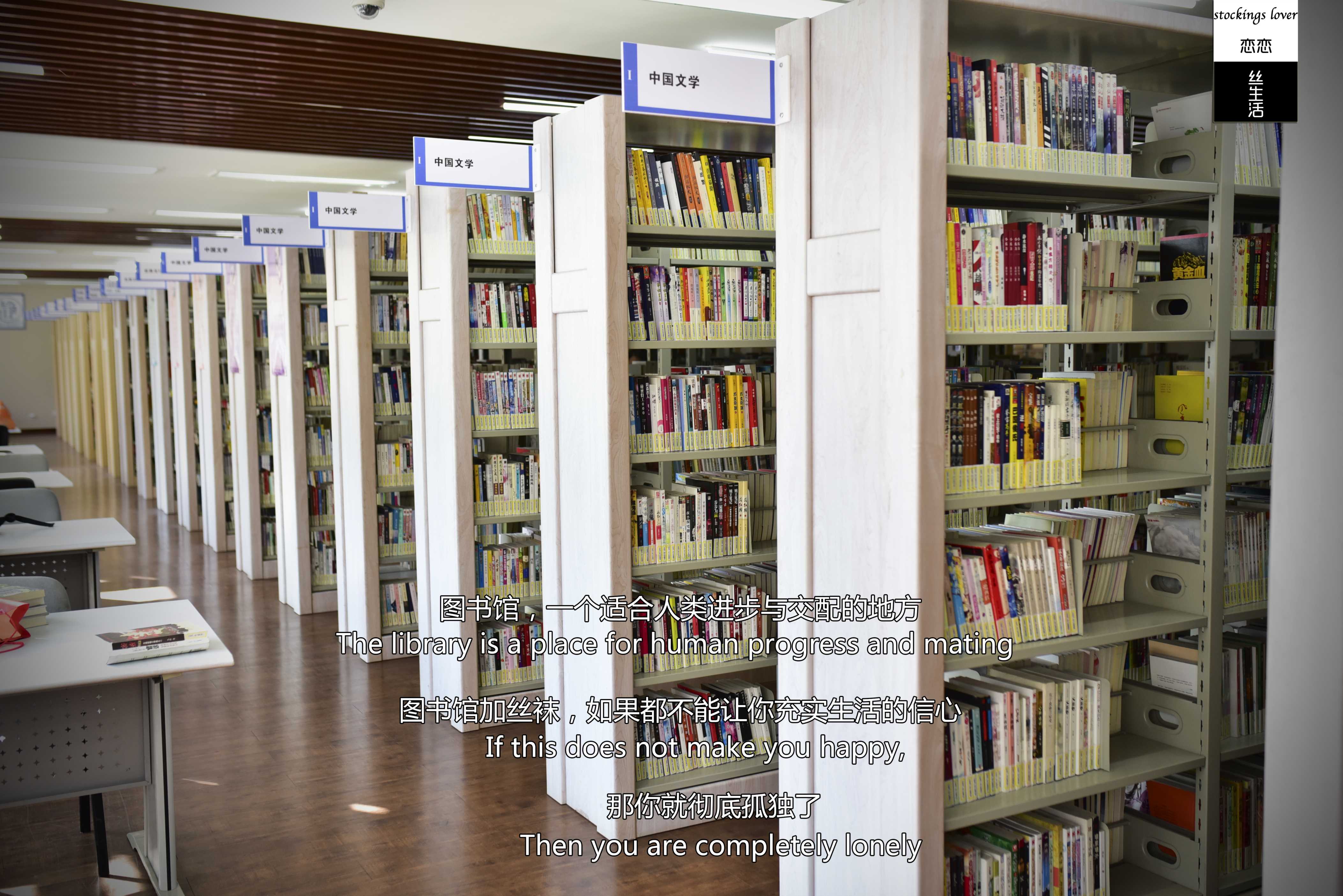 大生模拍 No.005 丝袜剧场 迷情图书馆 [98P1300MB] 插图3