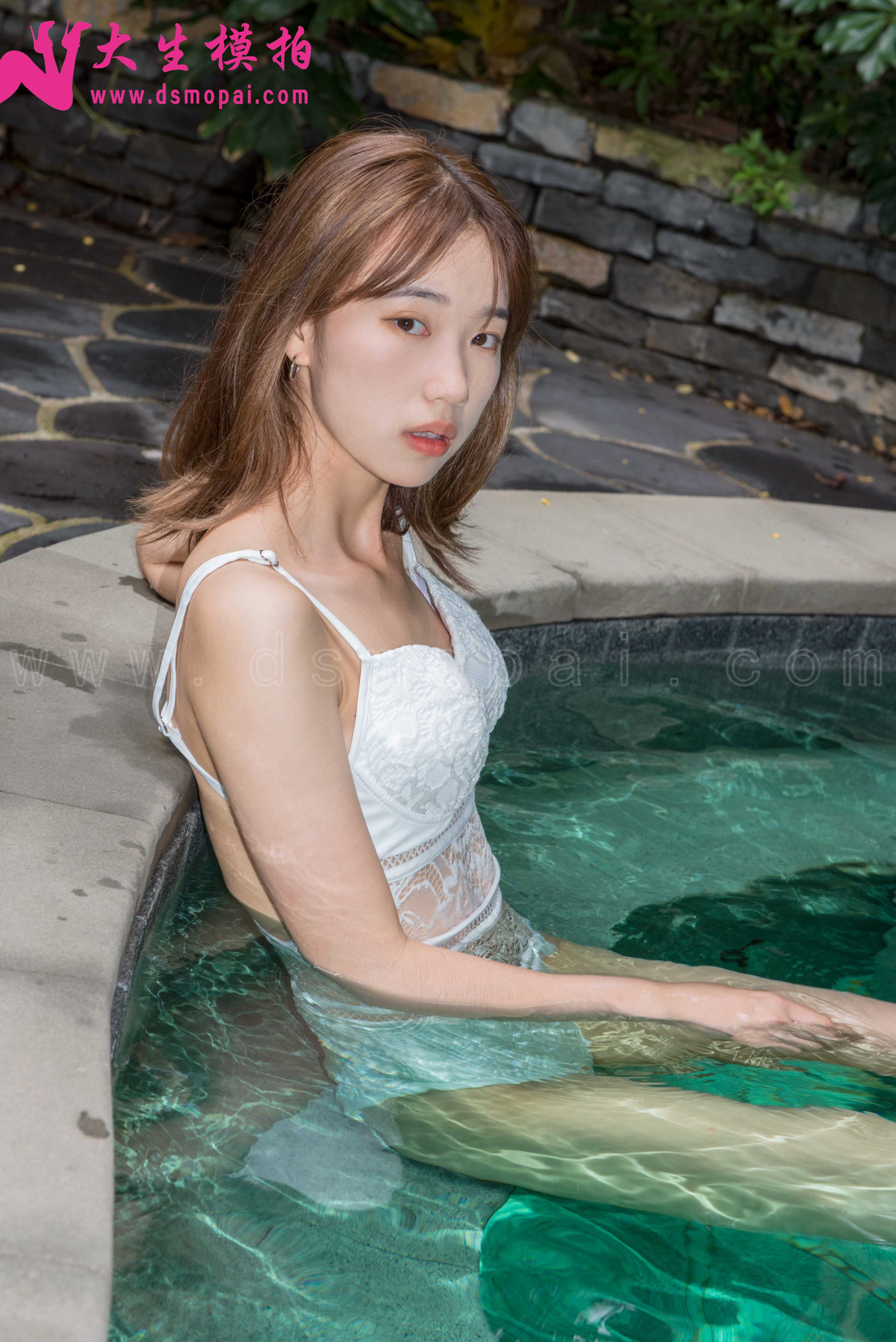 大生模拍 No.007 小鹿众筹 丝袜泳装 [129P1V685MB]