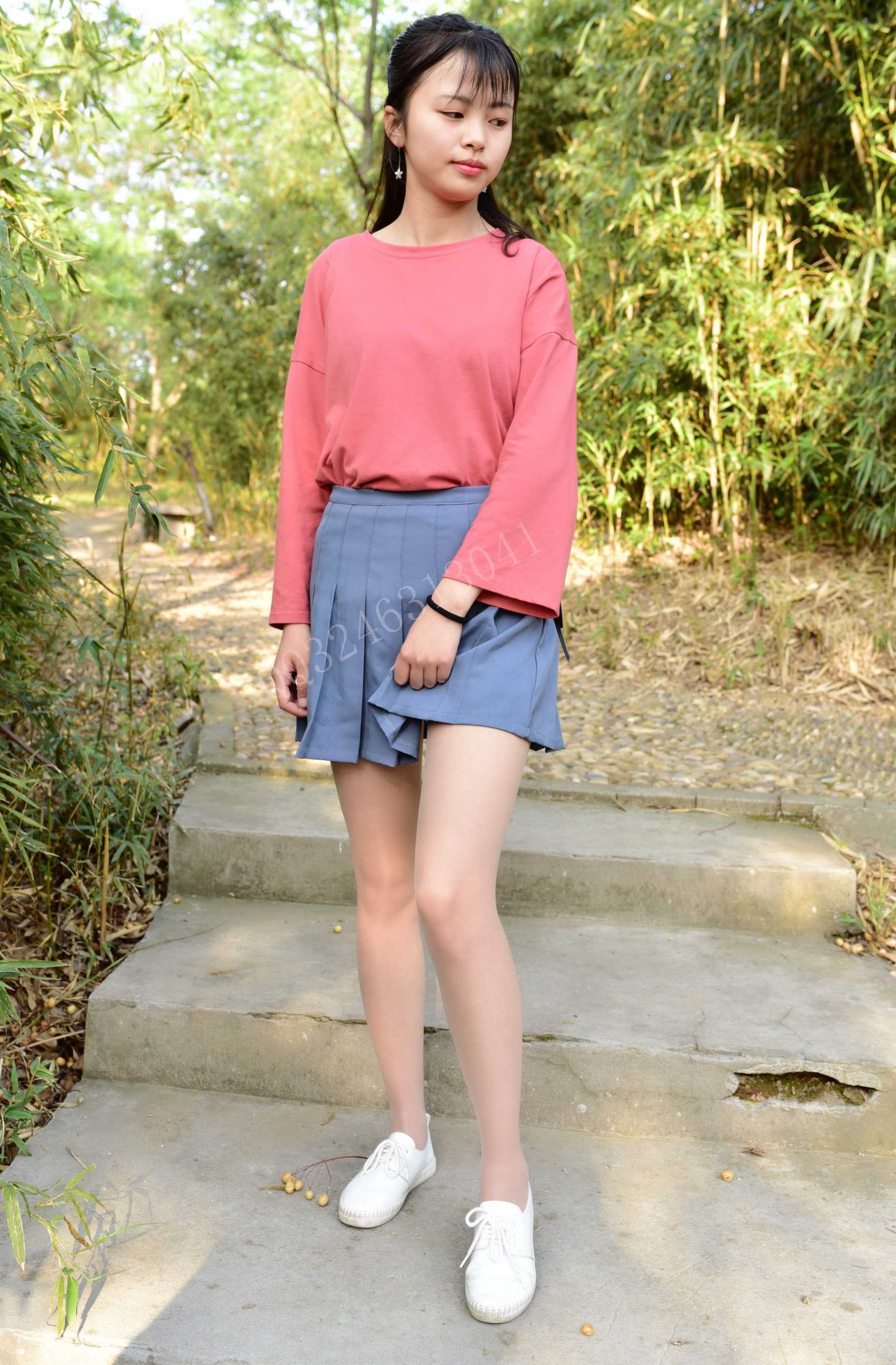 大生模拍 No.035 晶晶-小清新肉丝 [30P120MB]