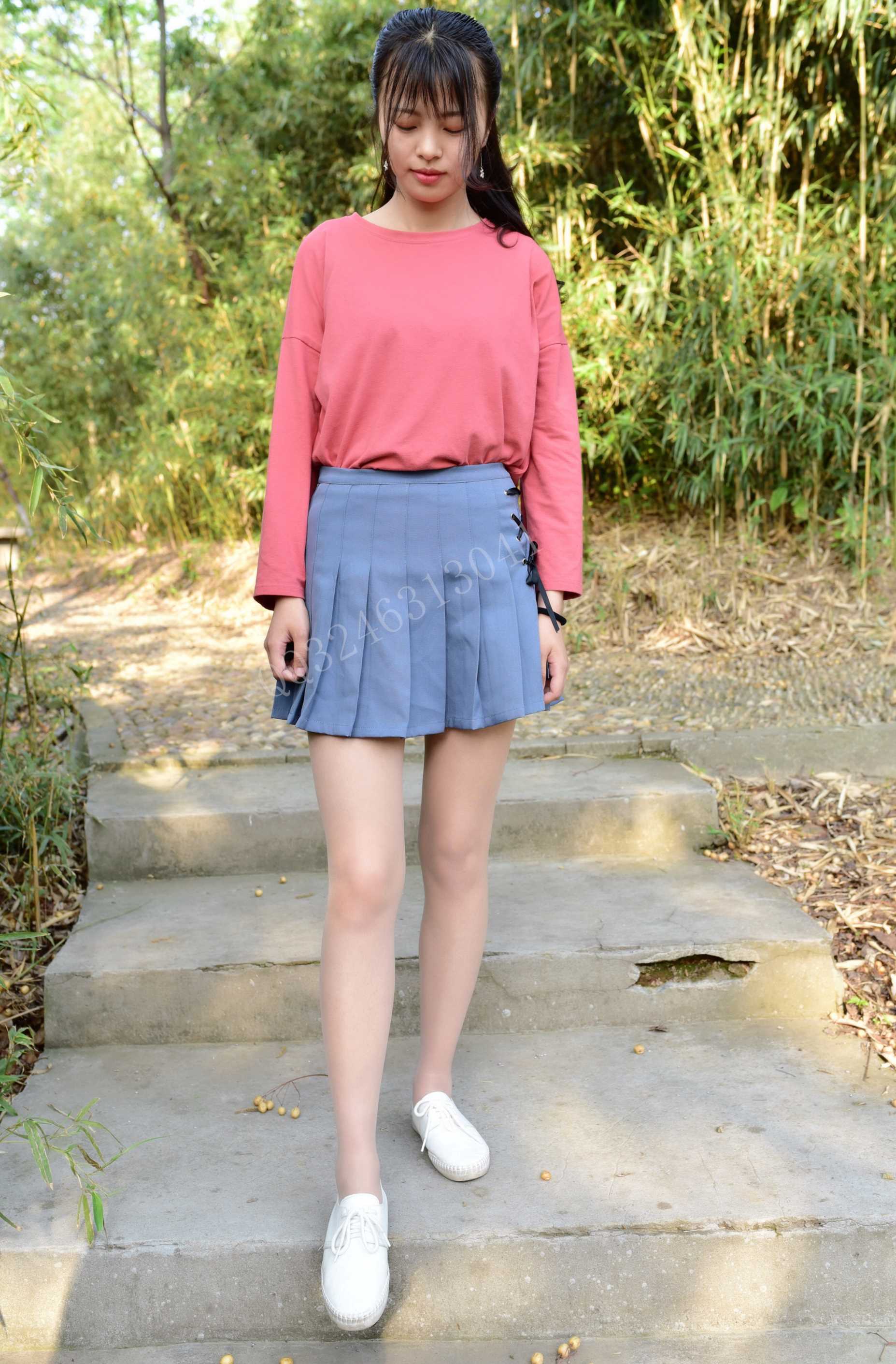 大生模拍 No.035 晶晶-小清新肉丝 [30P120MB]