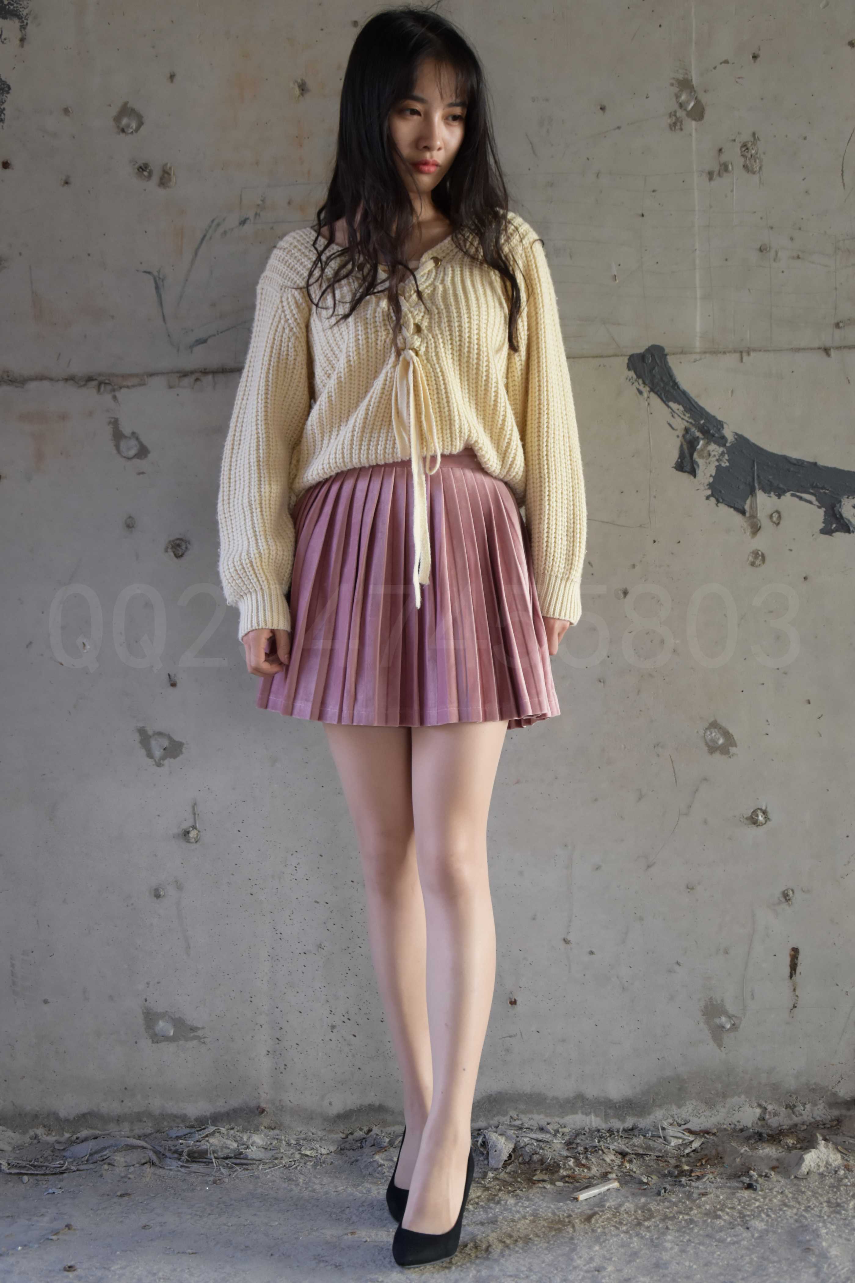 大生模拍 No.045 嘉嘉-超薄肉丝 [59P245MB]