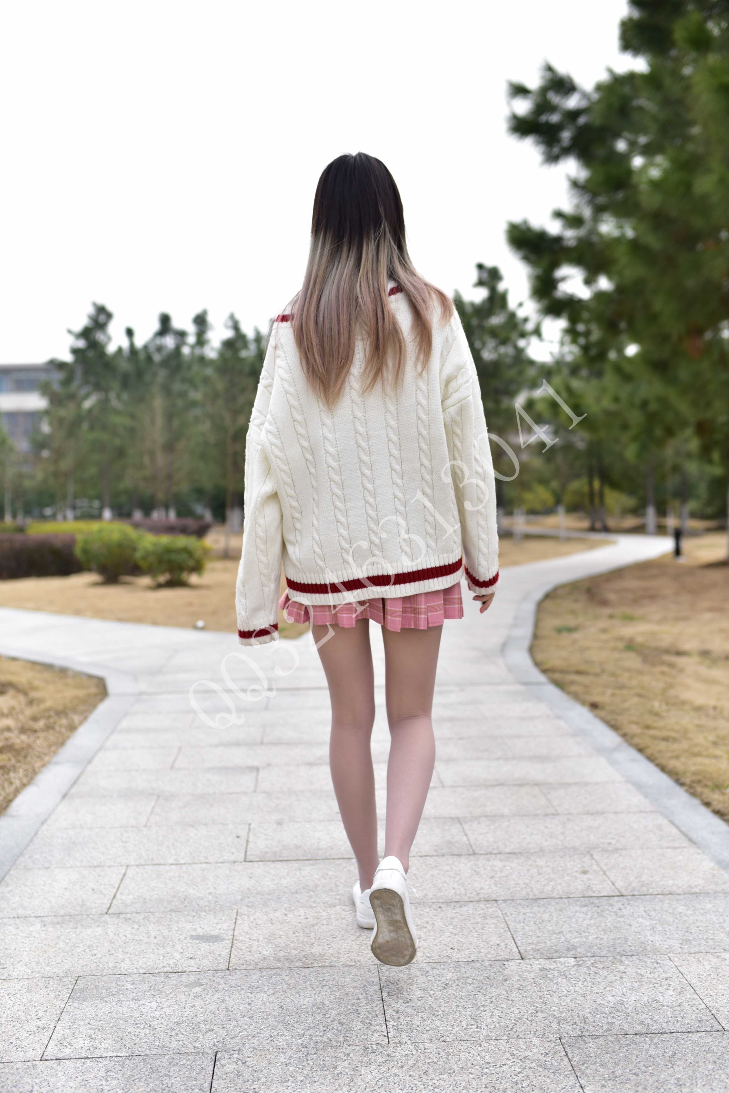 大生模拍 No.051 灰丝学妹 [55P226MB]