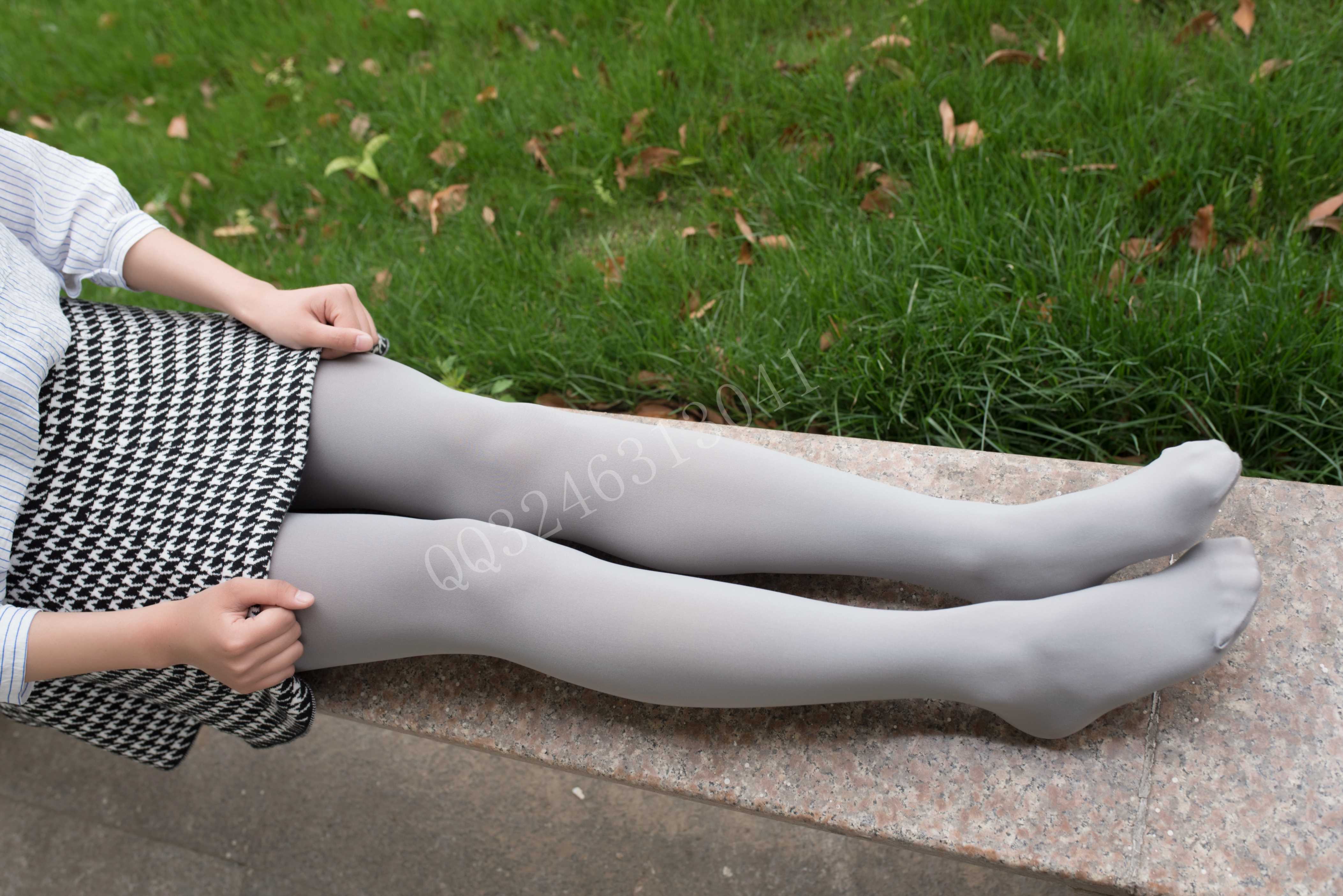 大生模拍 No.059 晶晶-第一次尝试厚灰丝 [44P177MB]