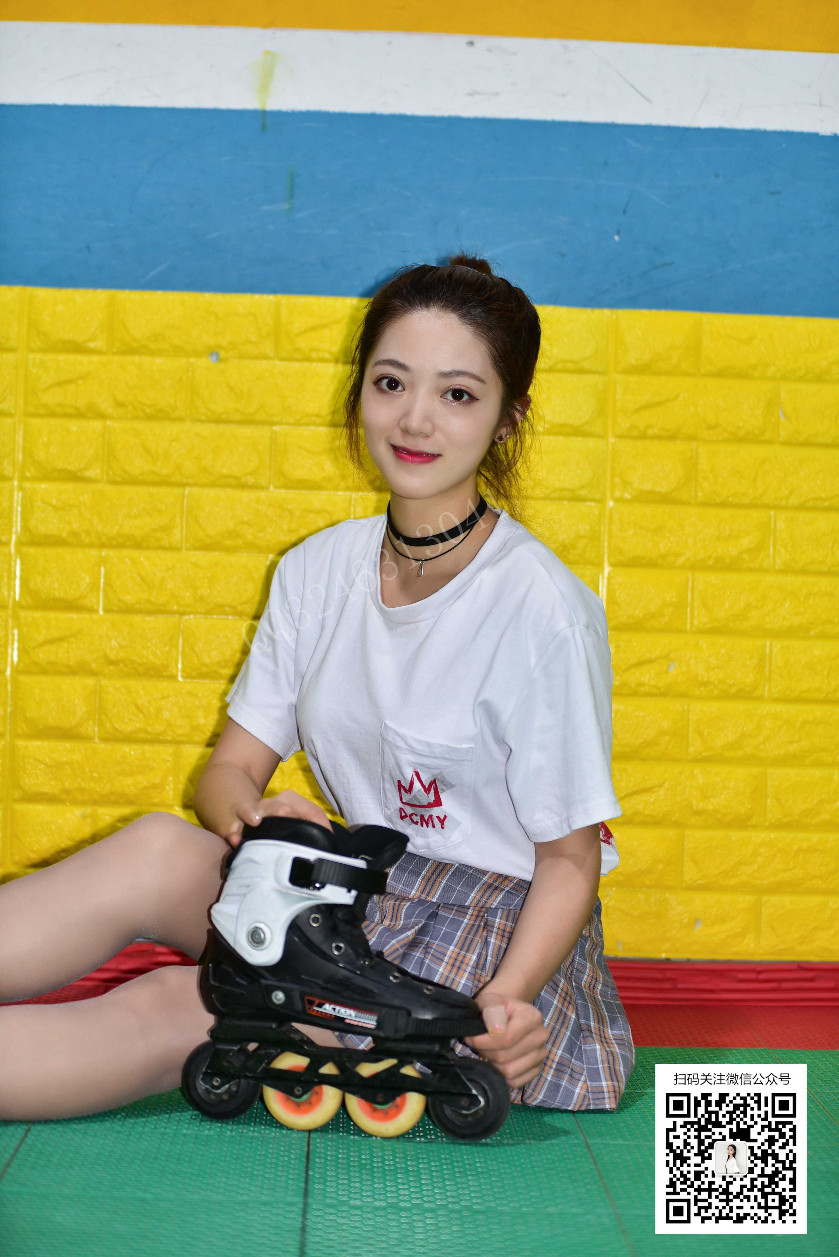 大生模拍 No.069 丽丽-轮滑少女 [48P167MB]