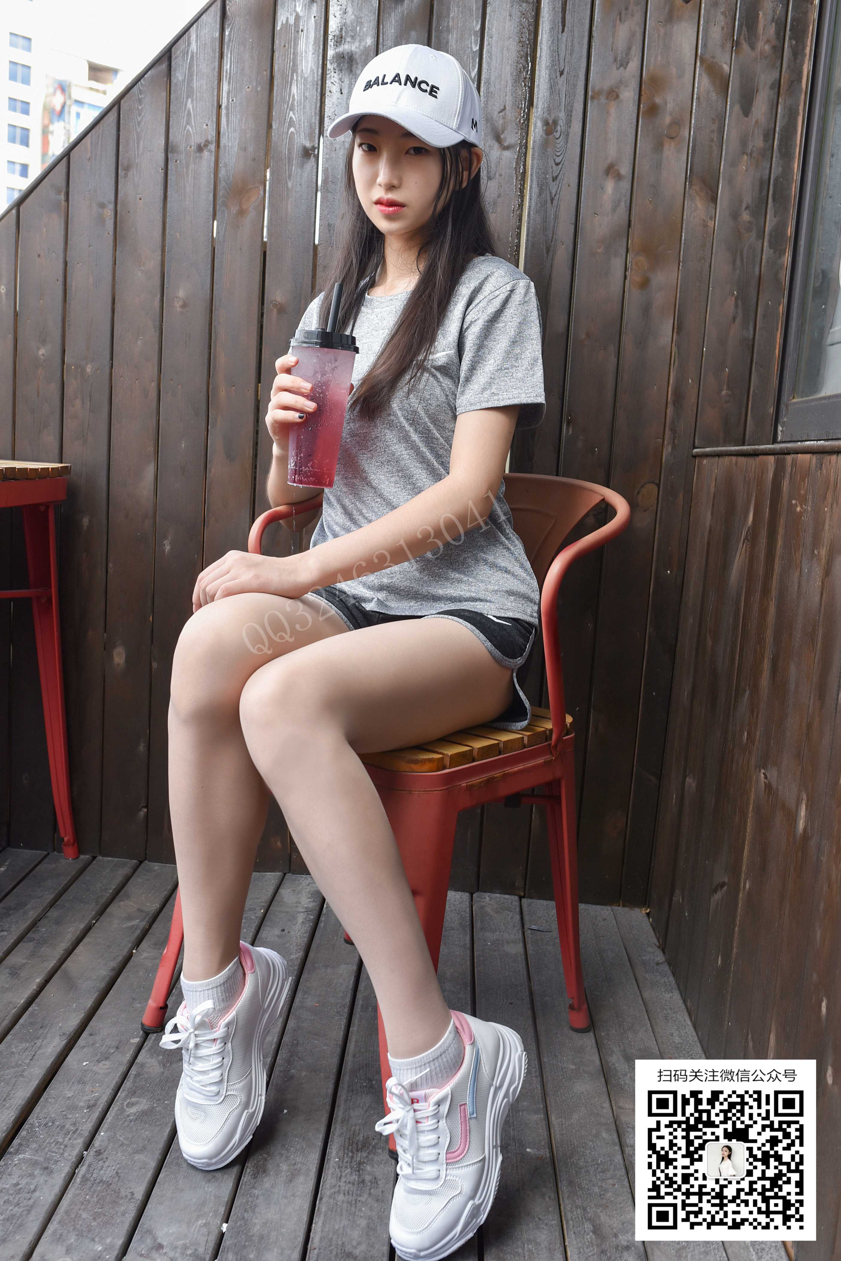 大生模拍 No.079 雯雯-下午茶肉丝小可爱 [56P1V398MB]