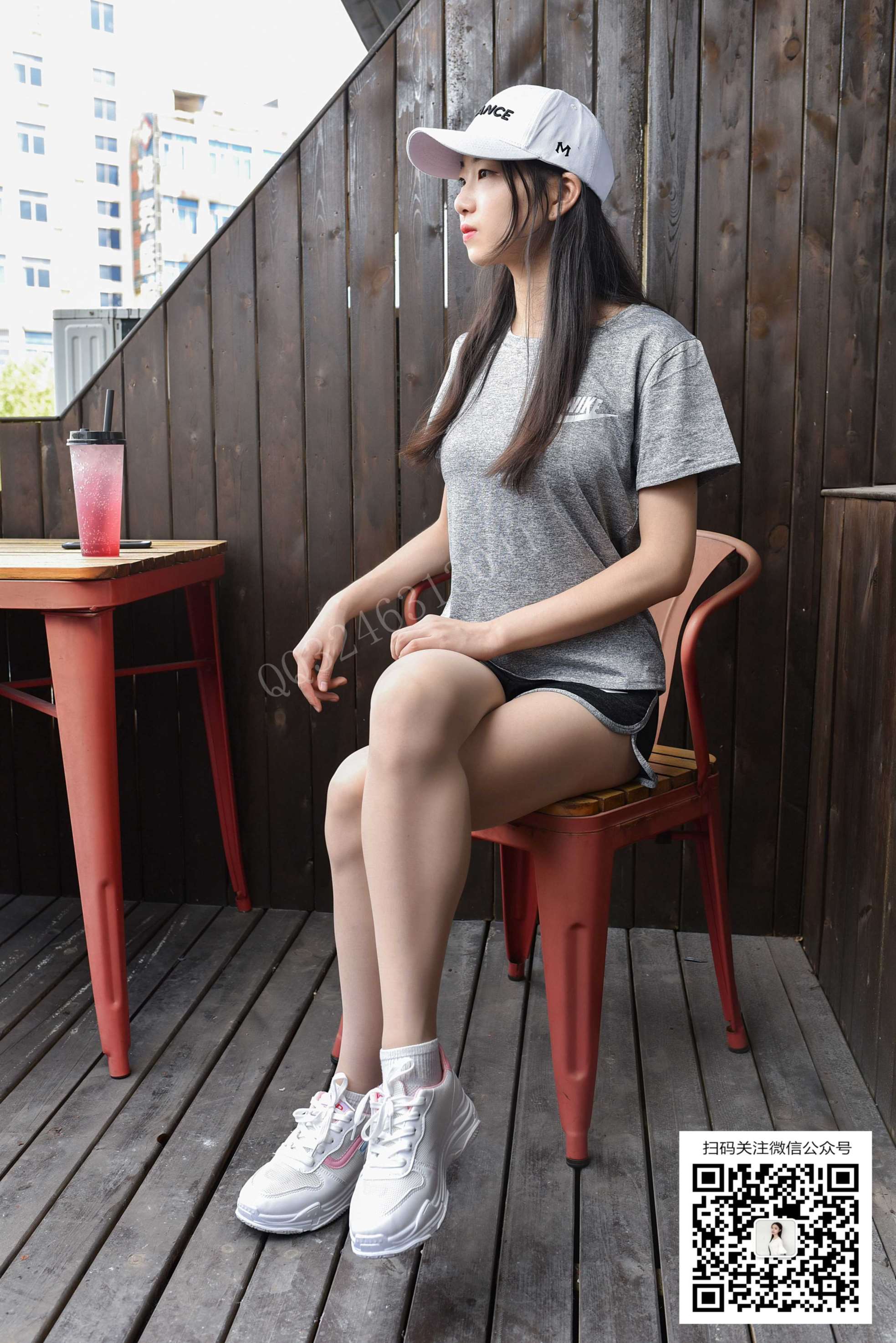 大生模拍 No.079 雯雯-下午茶肉丝小可爱 [56P1V398MB]