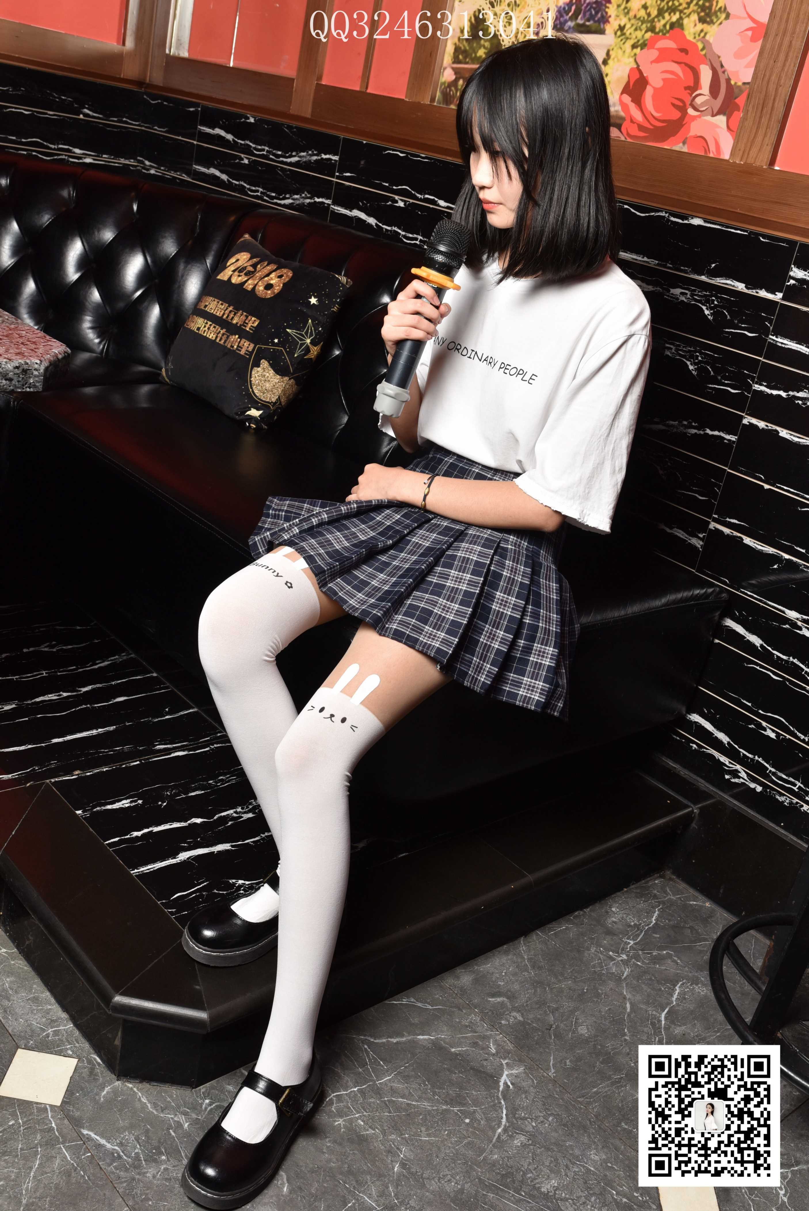 大生模拍 No.088 可爱拼接裤袜 [64P119MB]