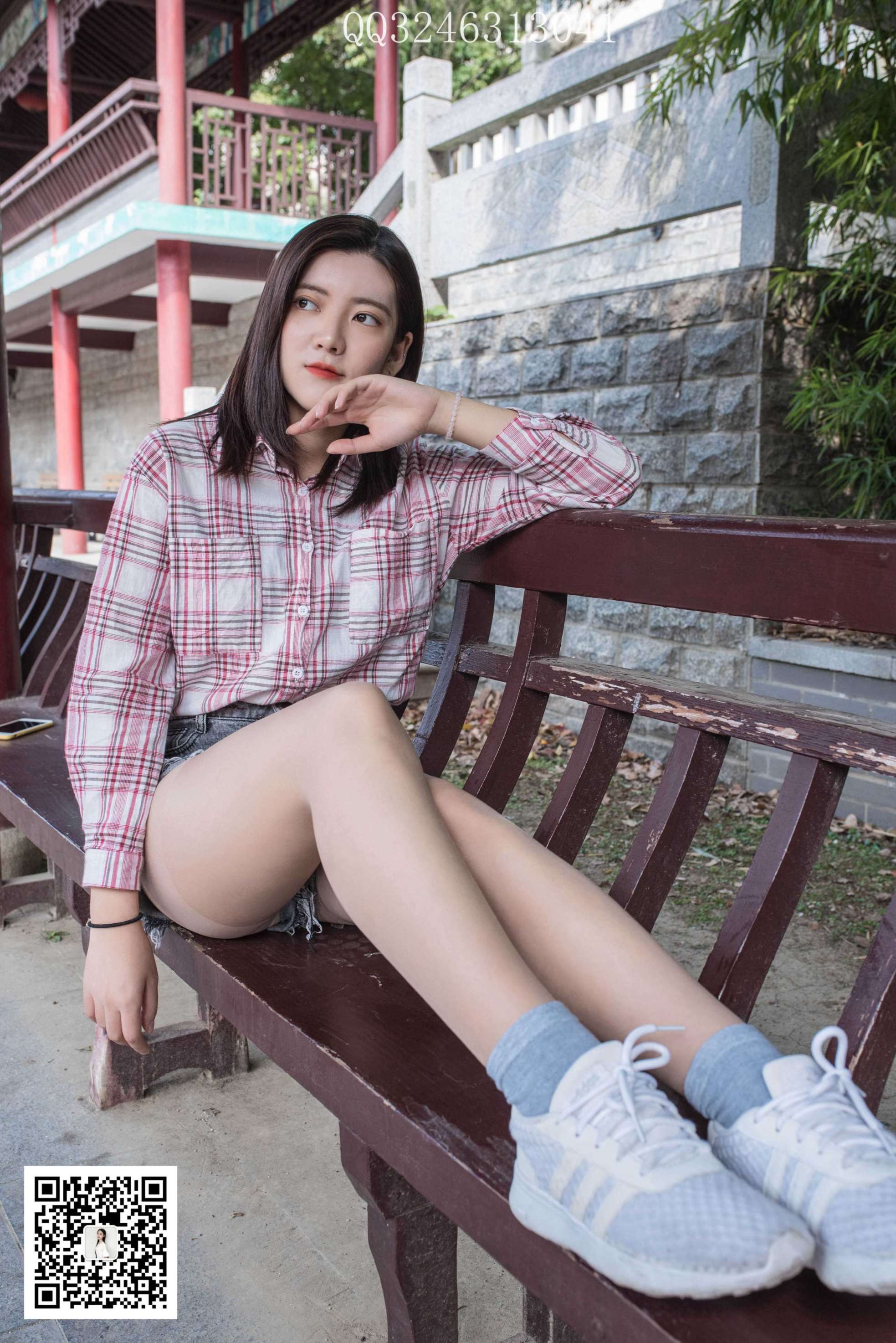 大生模拍 No.096 七七-极致超薄肉丝 [49P1V408MB]