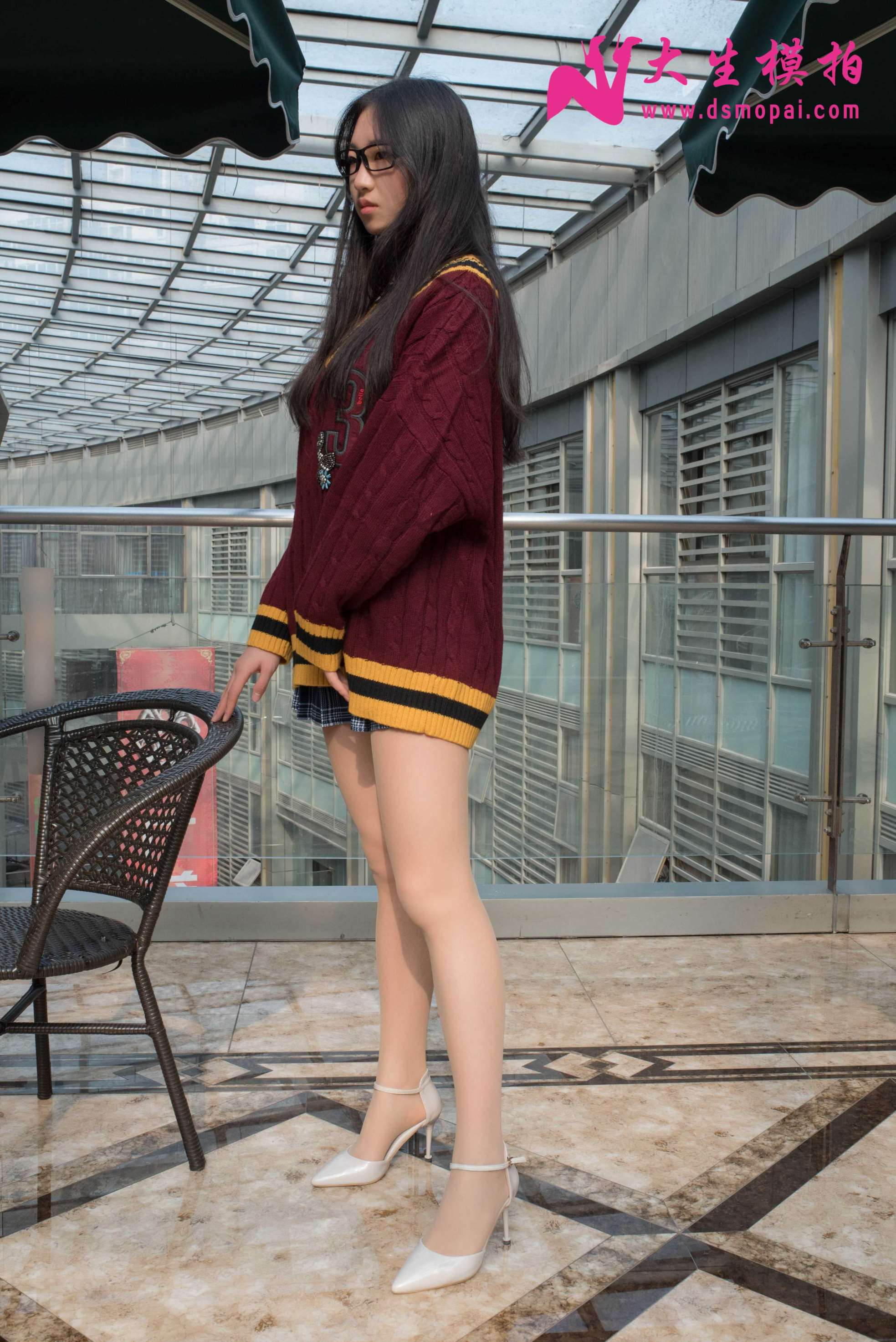 大生模拍 No.102 雯雯 肉丝小秘书 [41P1V242MB]