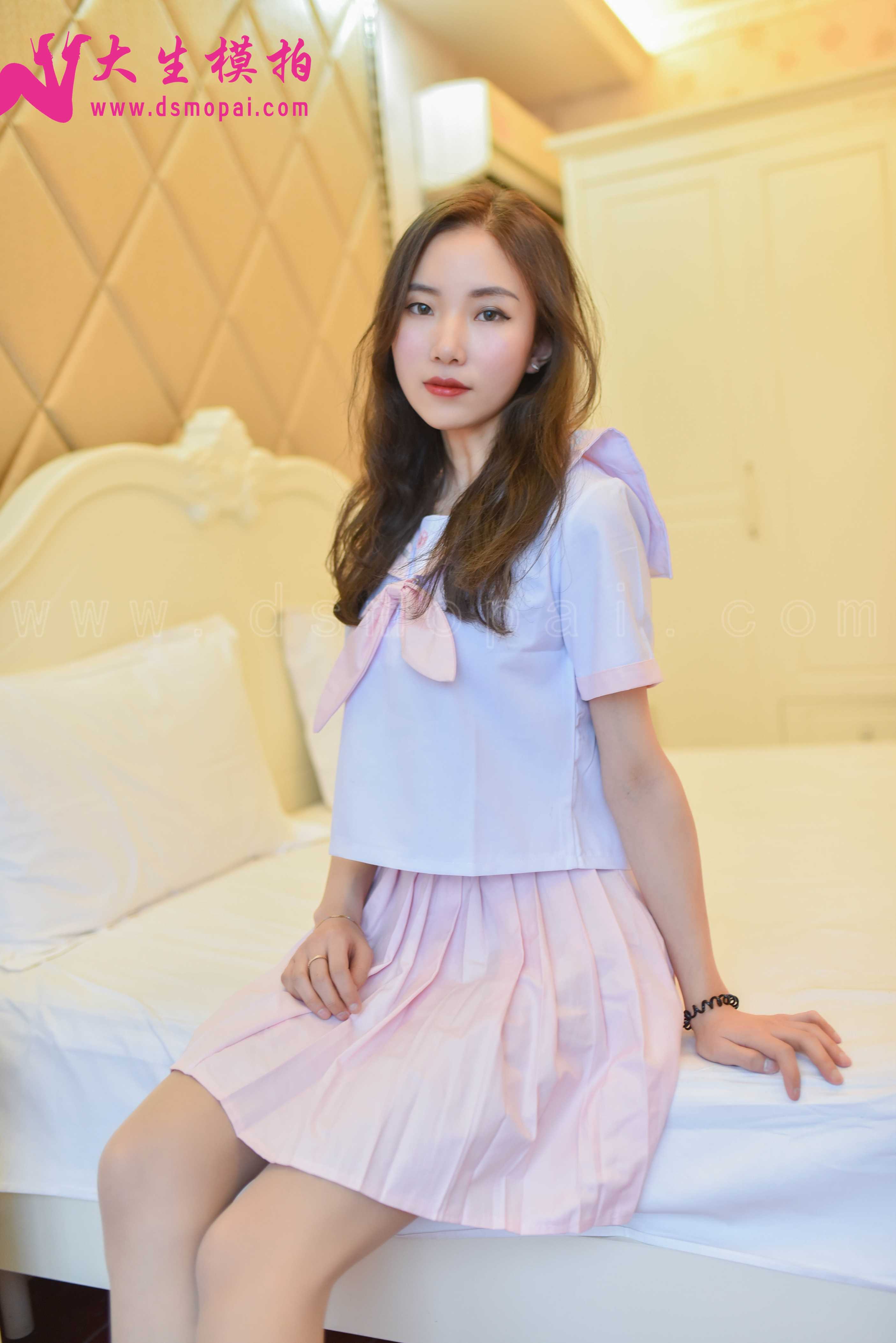 大生模拍 No.107 粉嫩学生装 [51P1V357MB]