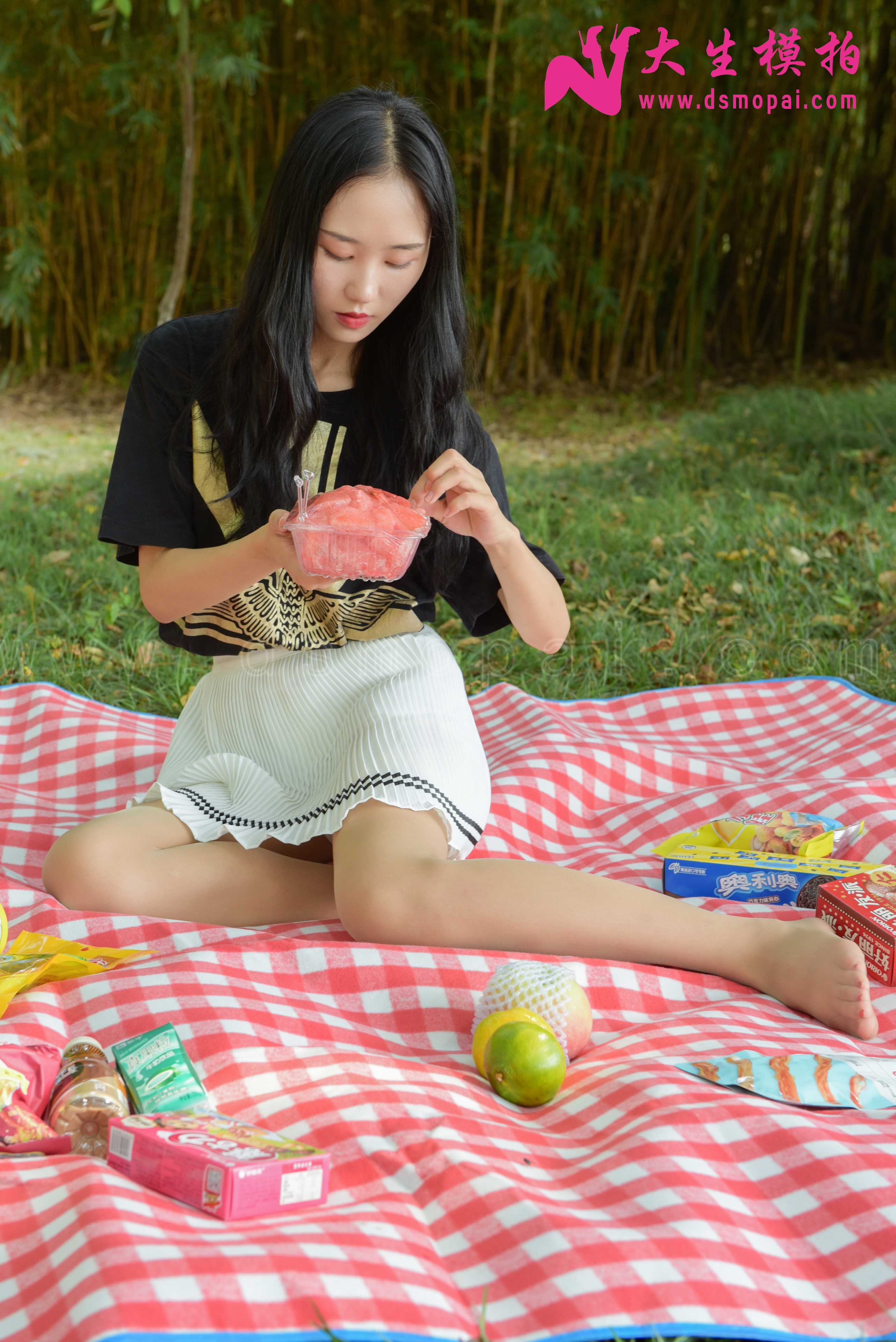 大生模拍 No.144 菲菲 假日野餐 [63P1V473MB]