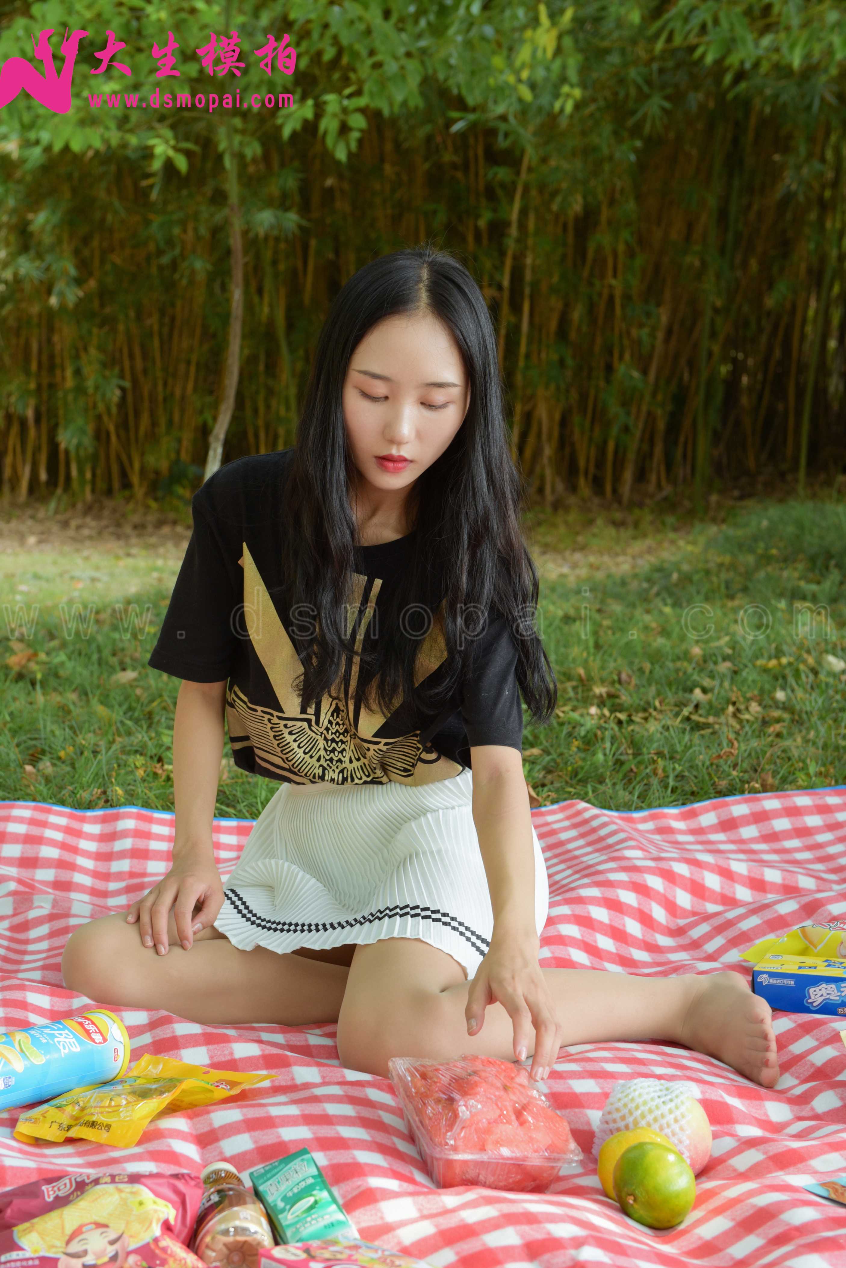 大生模拍 No.144 菲菲 假日野餐 [63P1V473MB]