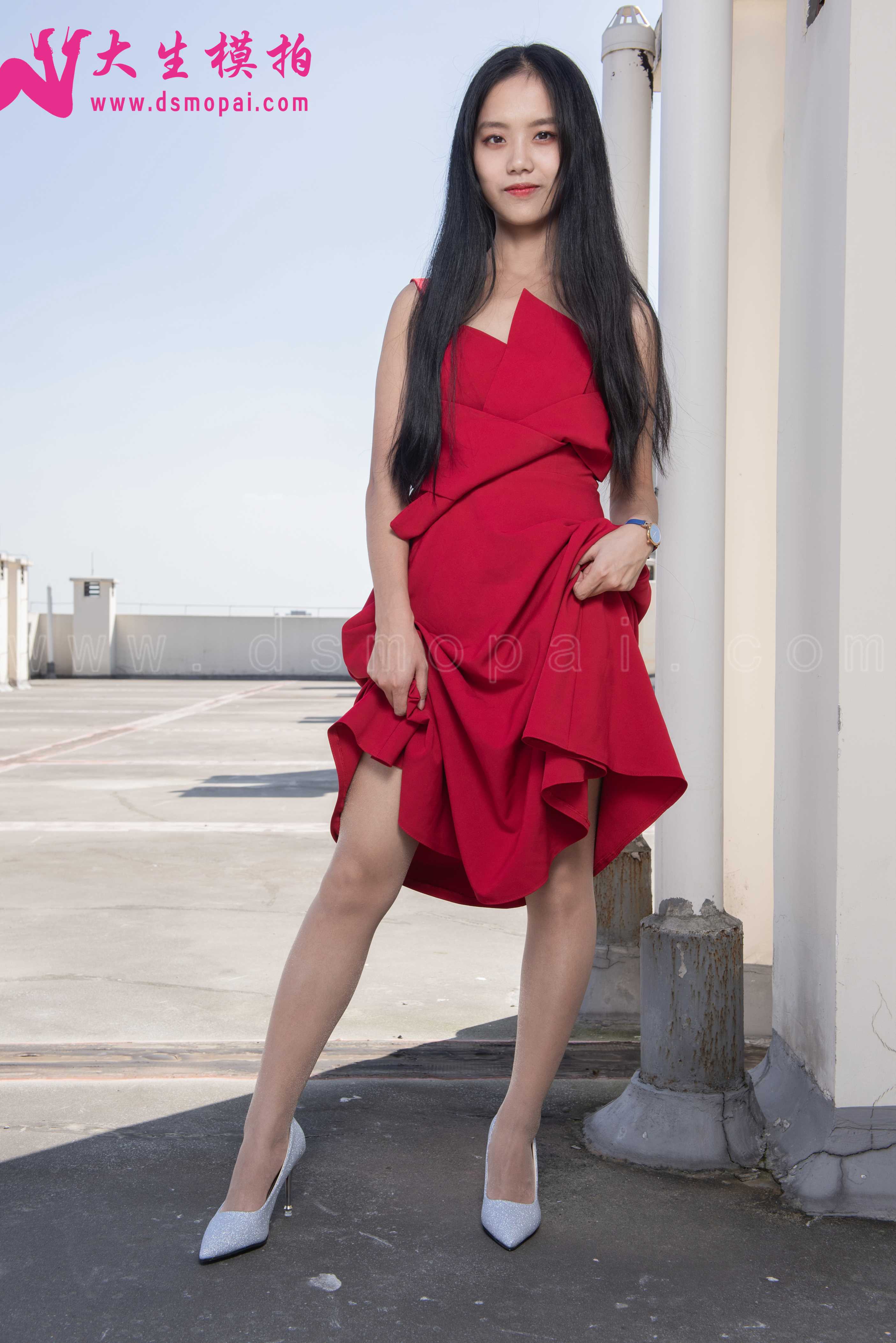 大生模拍 No.155 小尹 红衣少女 [39P202MB]