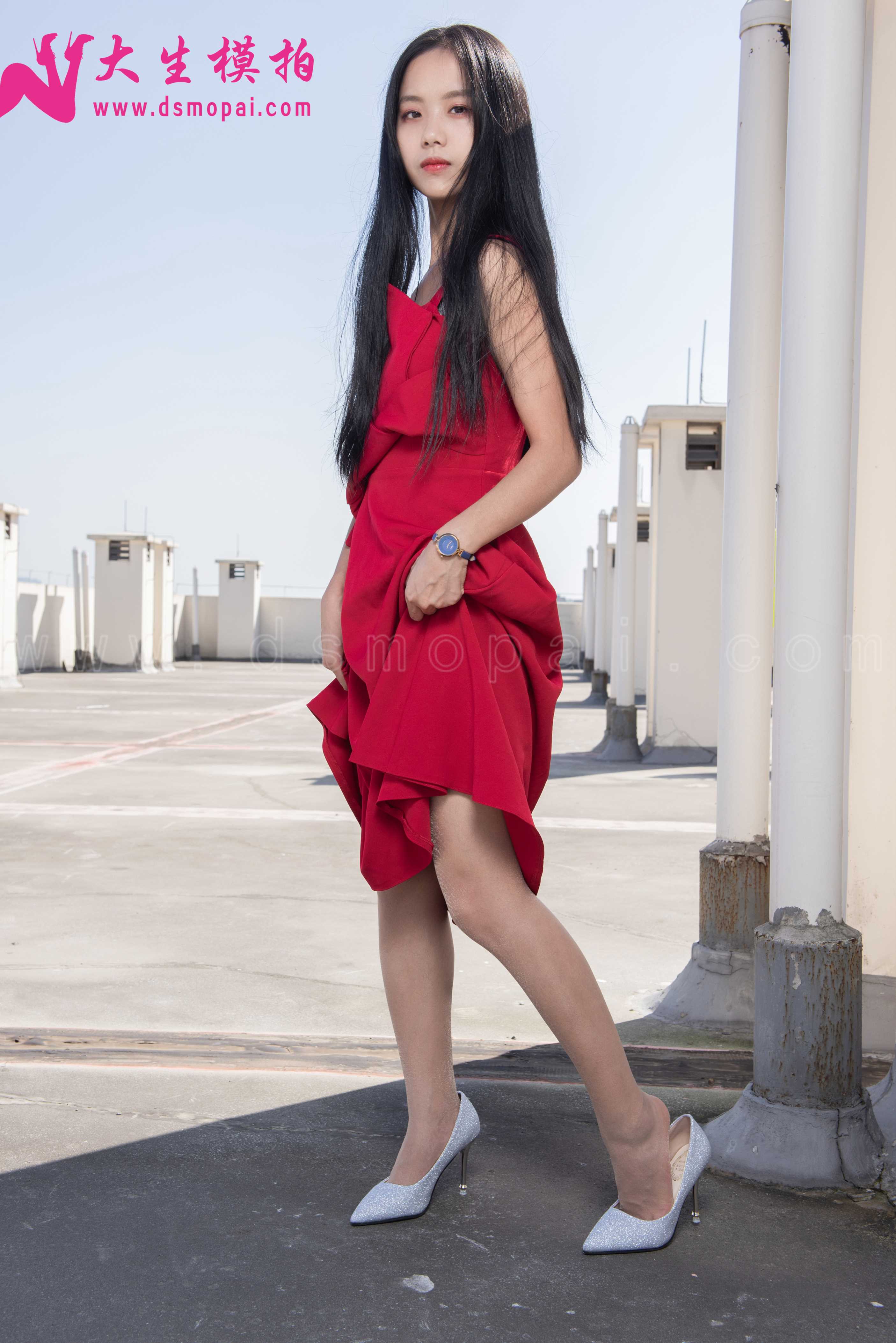 大生模拍 No.155 小尹 红衣少女 [39P202MB]