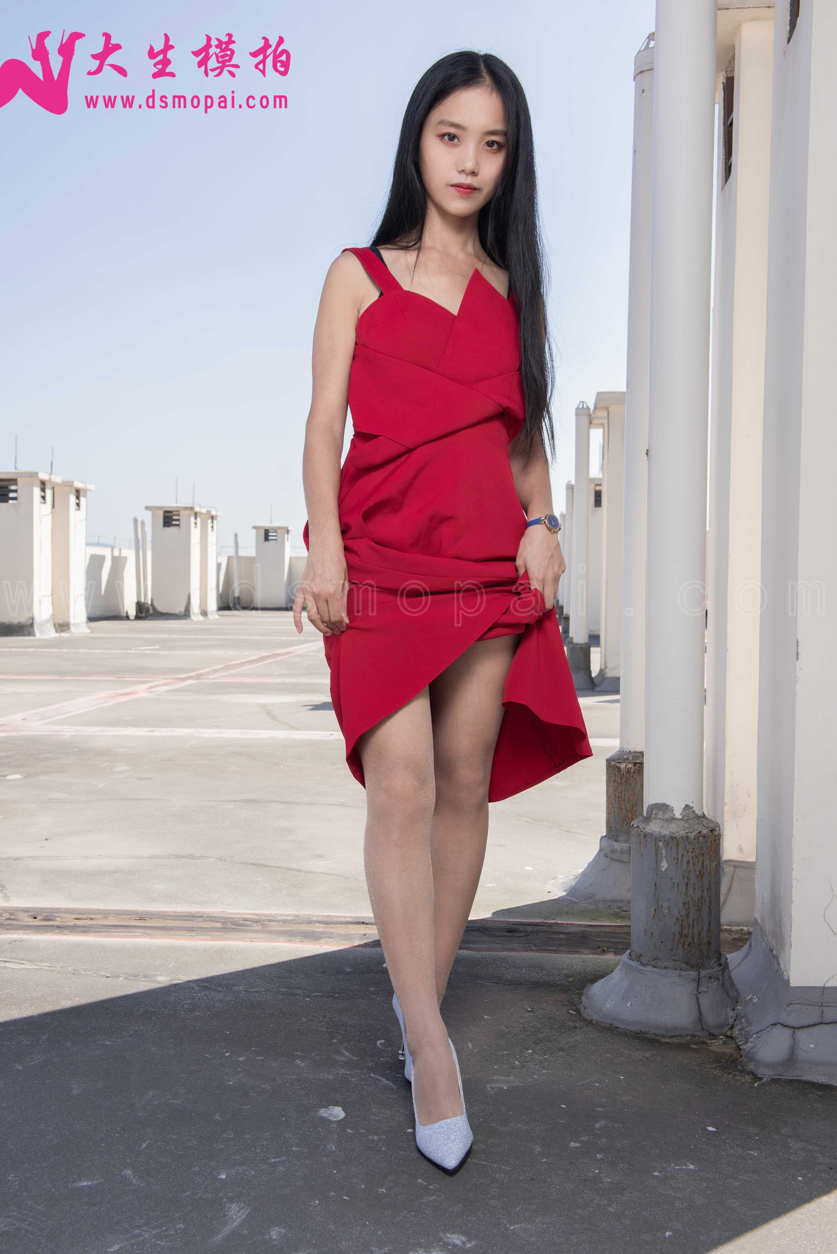 大生模拍 No.155 小尹 红衣少女 [39P202MB]