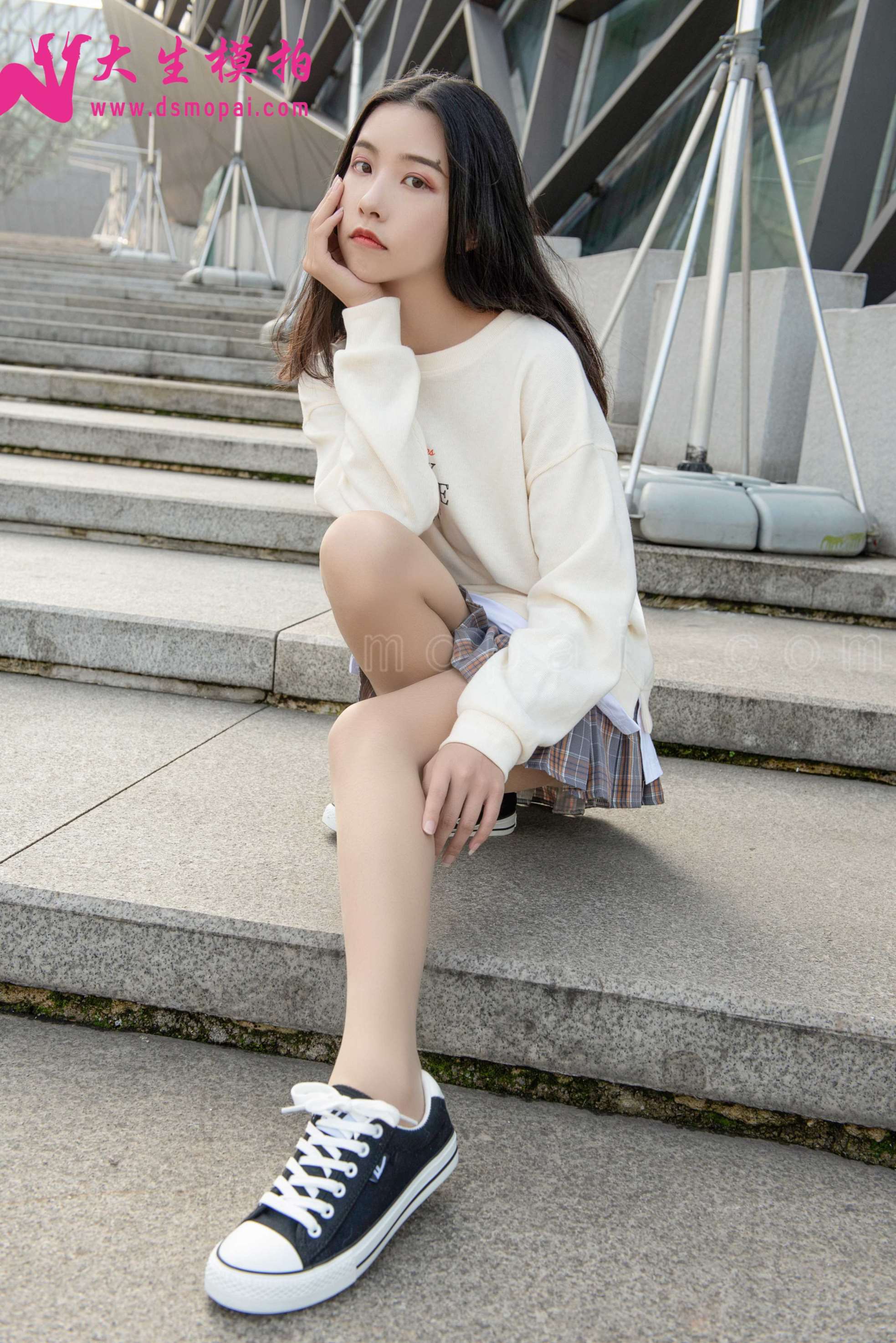 大生模拍 NO.212 悦兮 纯白色 [47P228MB]