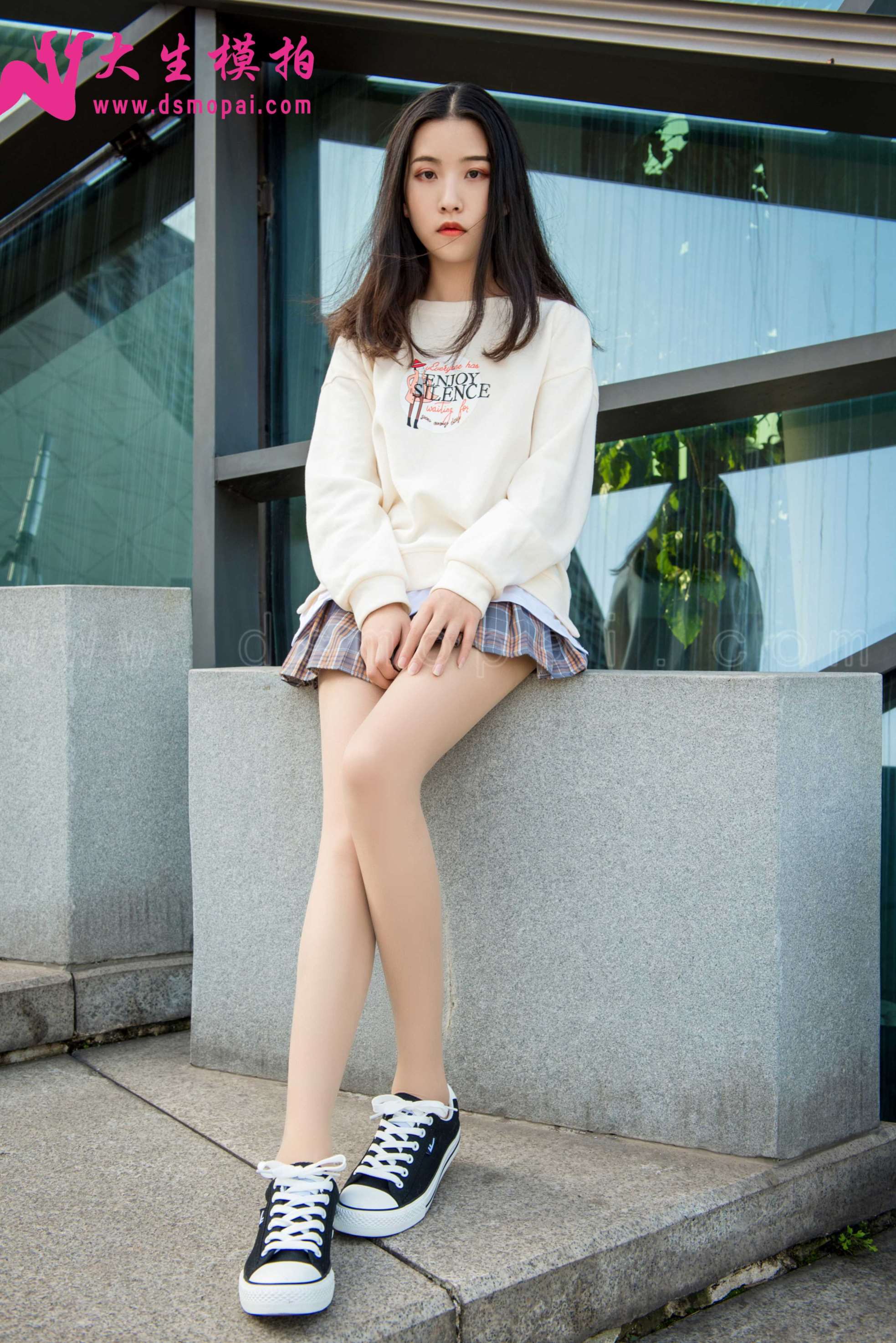 大生模拍 NO.212 悦兮 纯白色 [47P228MB]