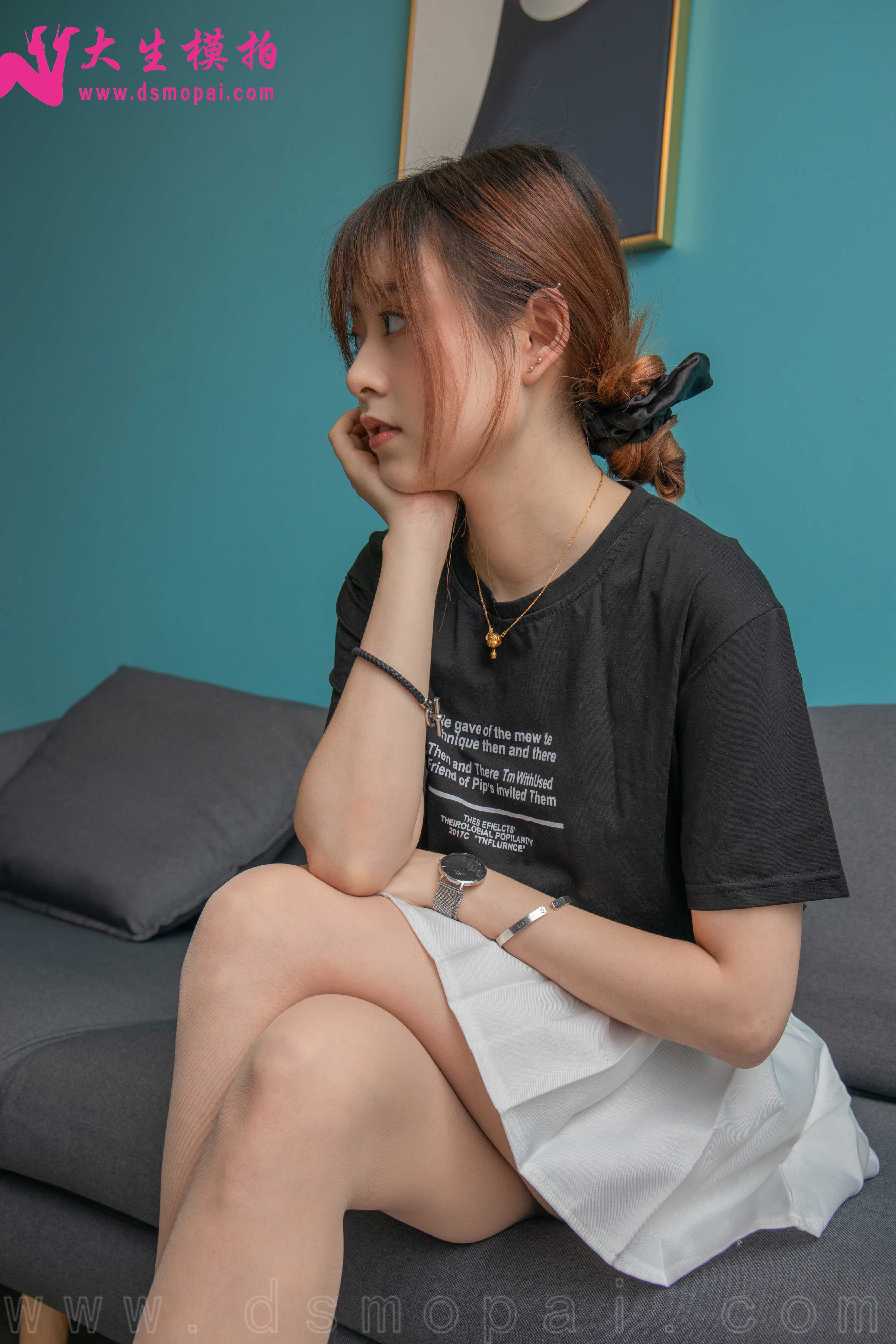 大生模拍 No.227寒寒 萌妹子 [54P+510M]