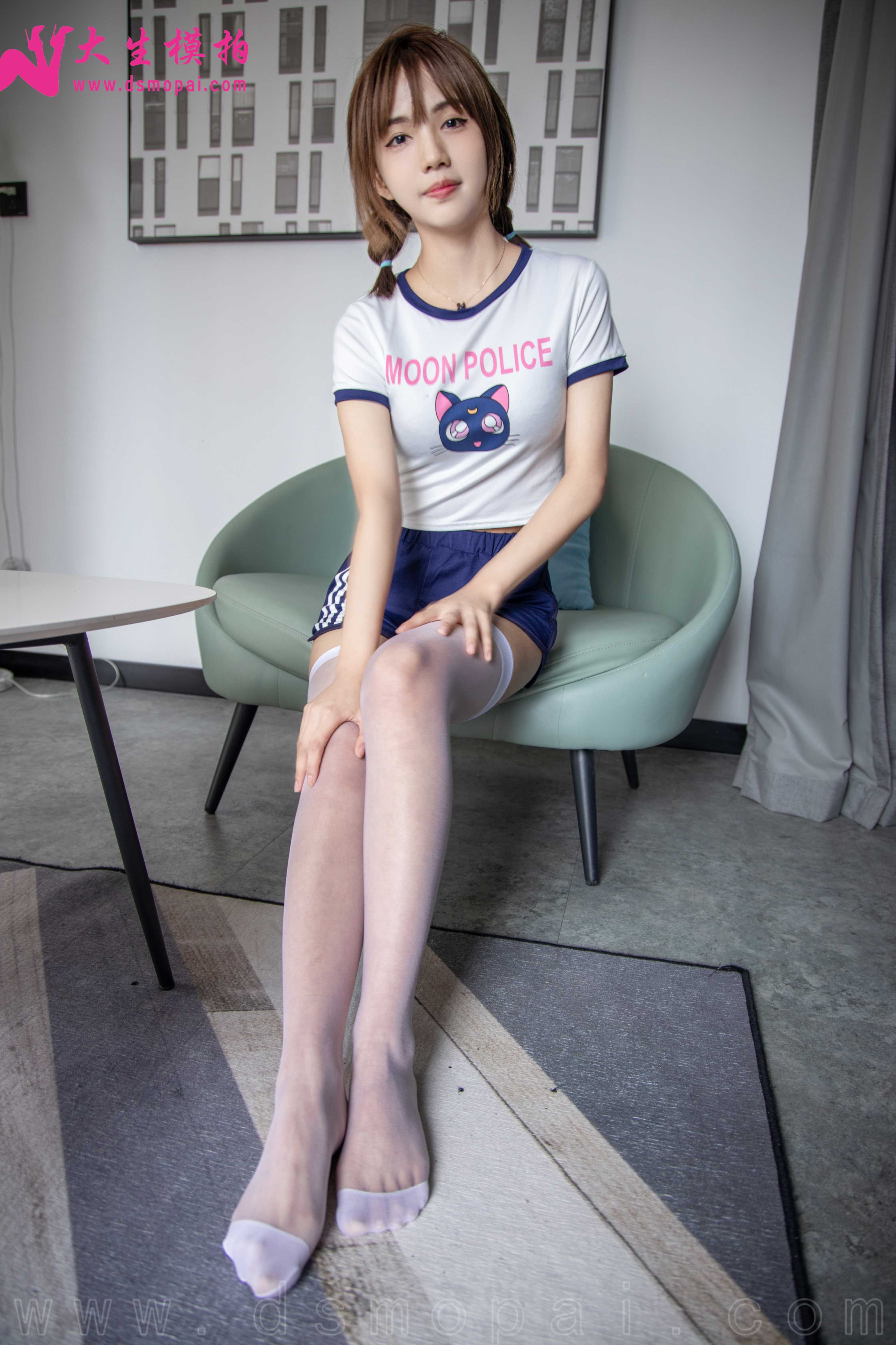 大生模拍 NO.254 肖敏 长筒白丝[72P／570MB]