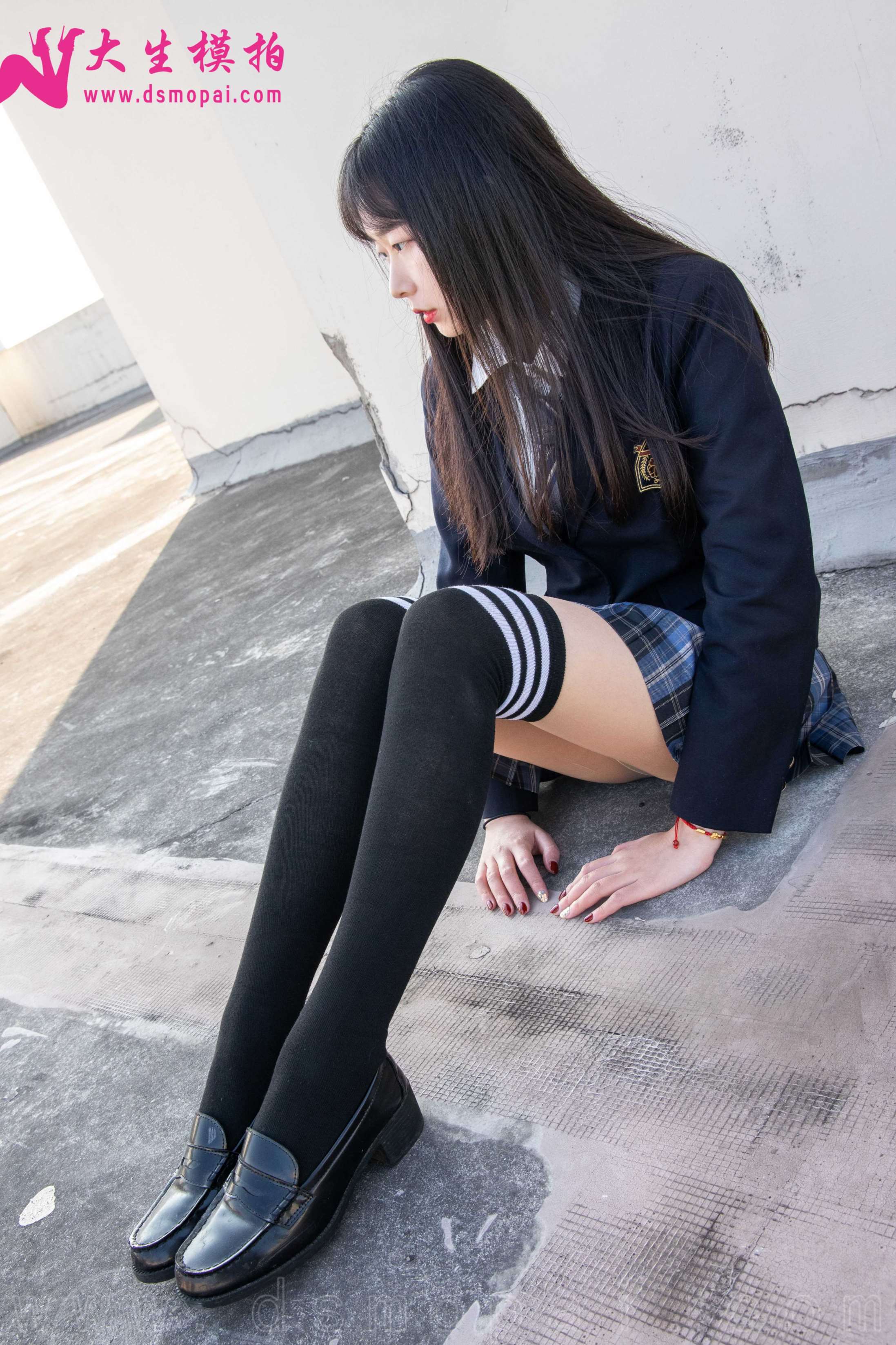 大生模拍 NO.264 丹丹 可爱学院风少女[55P／666MB]