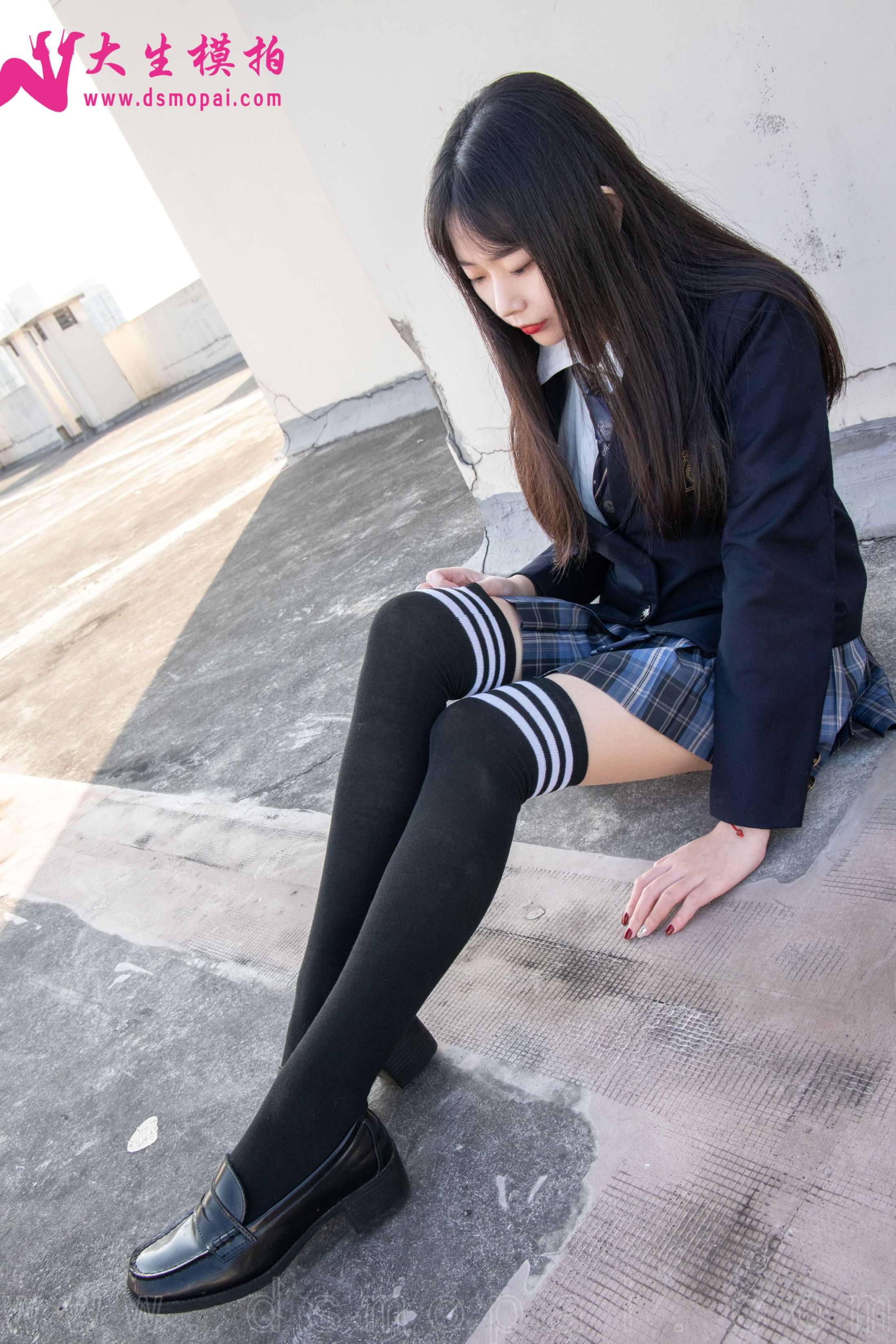 大生模拍 NO.264 丹丹 可爱学院风少女[55P／666MB]