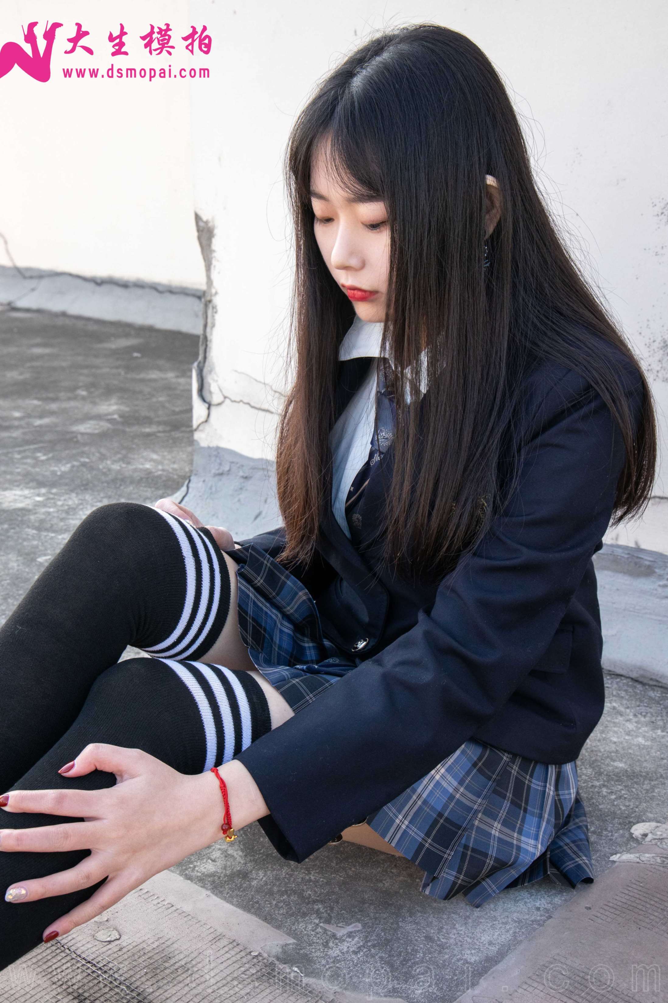 大生模拍 NO.264 丹丹 可爱学院风少女[55P／666MB]