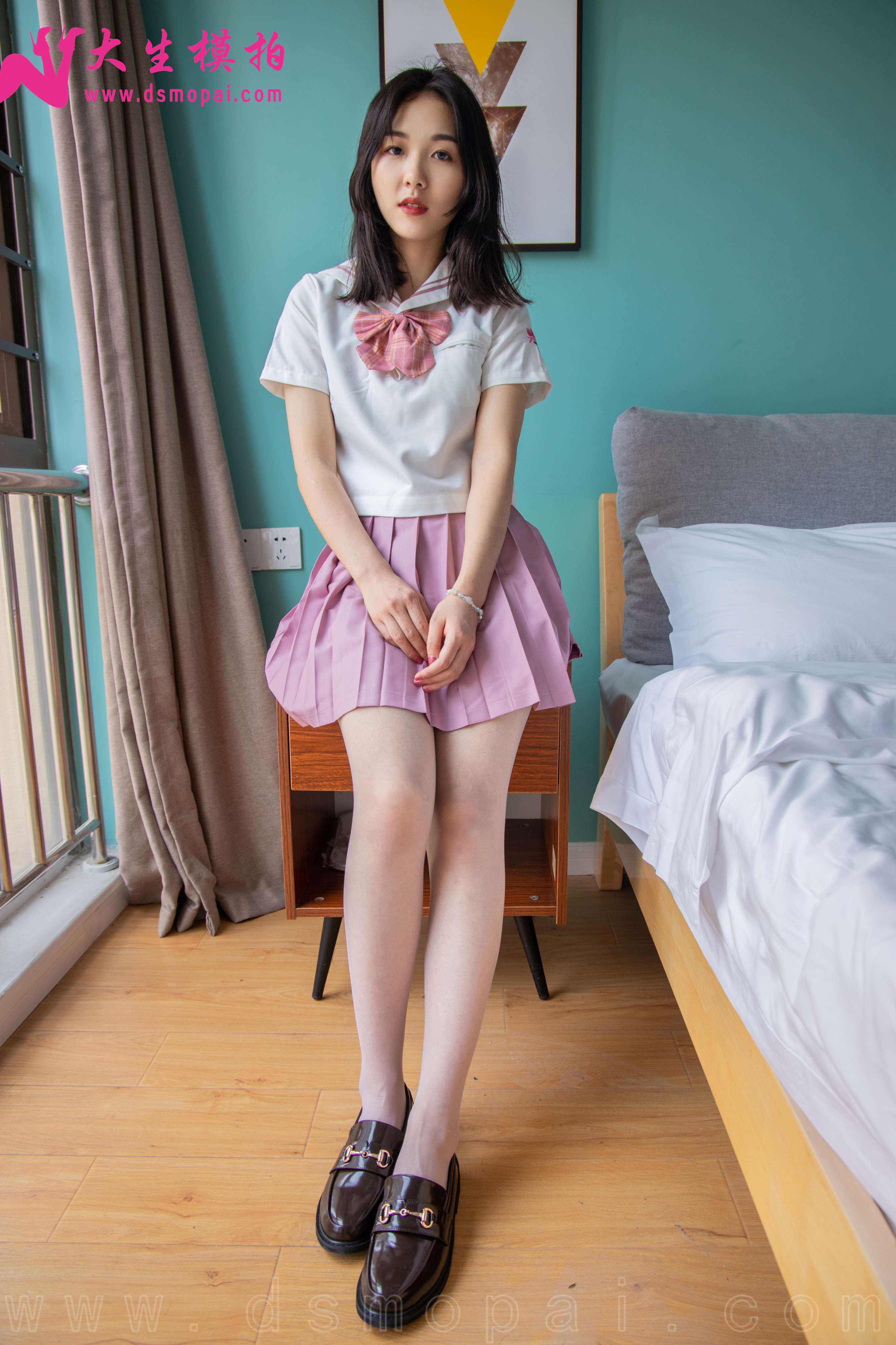 大生模拍 NO.277 漫语 白色长筒袜[74P／607MB]