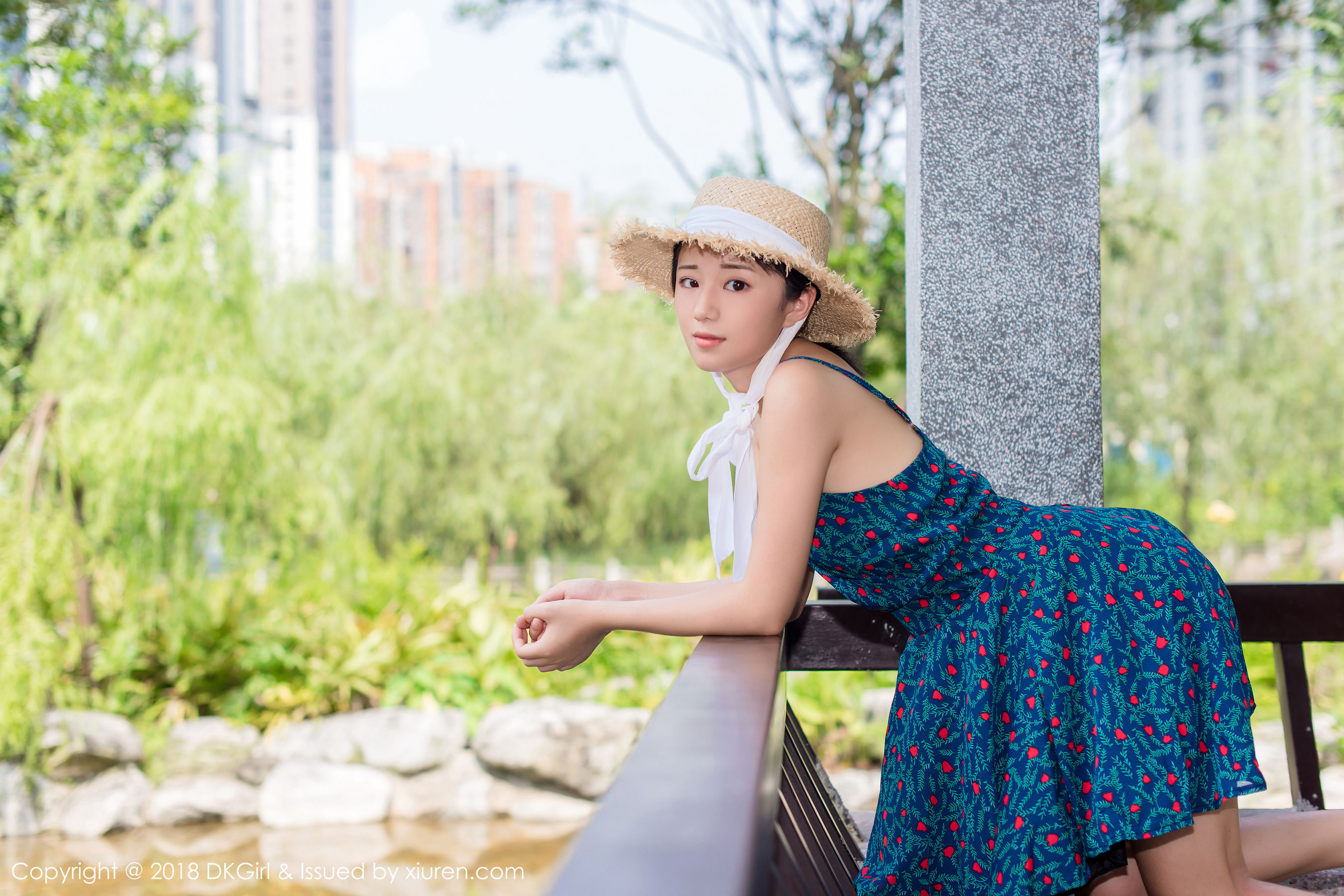 苍井优香《清纯甜美草帽少女》 御女郎DKGirl Vol.055 [53P]