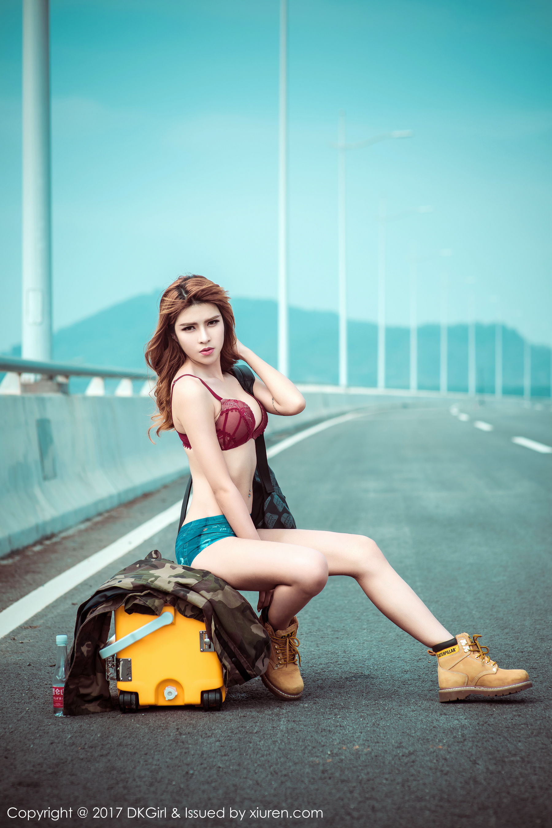 蔡乐儿《美胸美腿，修长丝足》 御女郎DKGirl VOL.018 [57P]