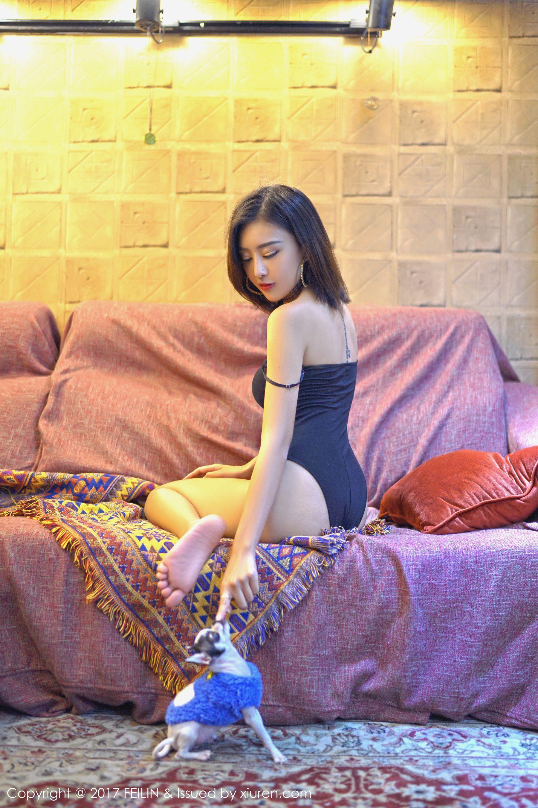 赵艺璇《精致五官+出色的马甲线》 嗲囡囡 VOL.087