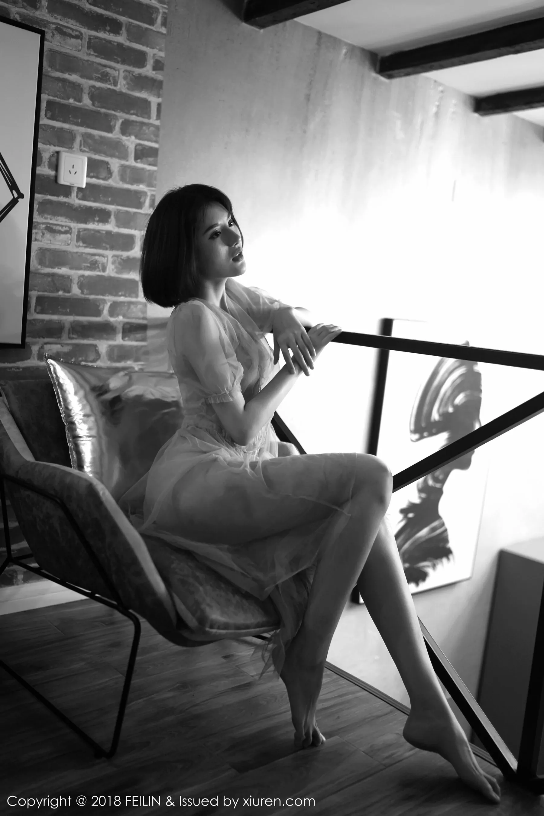 就是阿朱啊《黑白大片视觉》 嗲囡囡 VOL.134