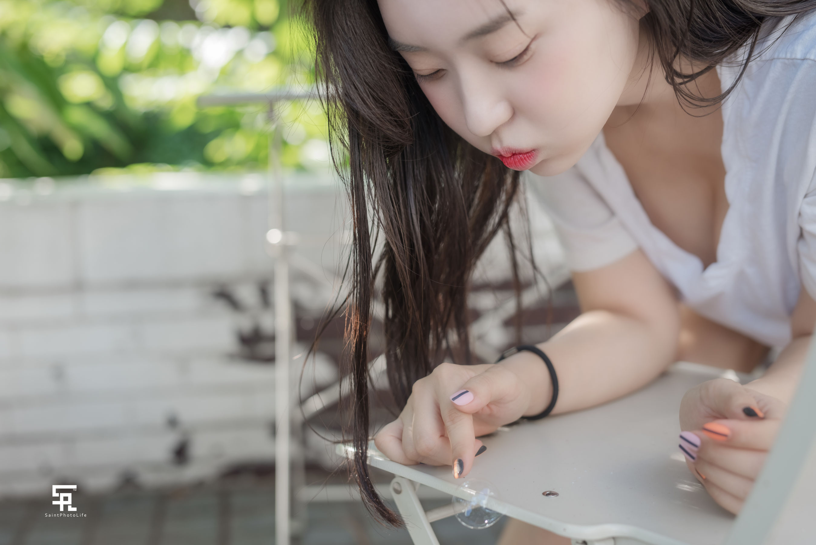 [saintphotolife] 韩国妹子申才恩(Zennyrt) – One summer day [48P]