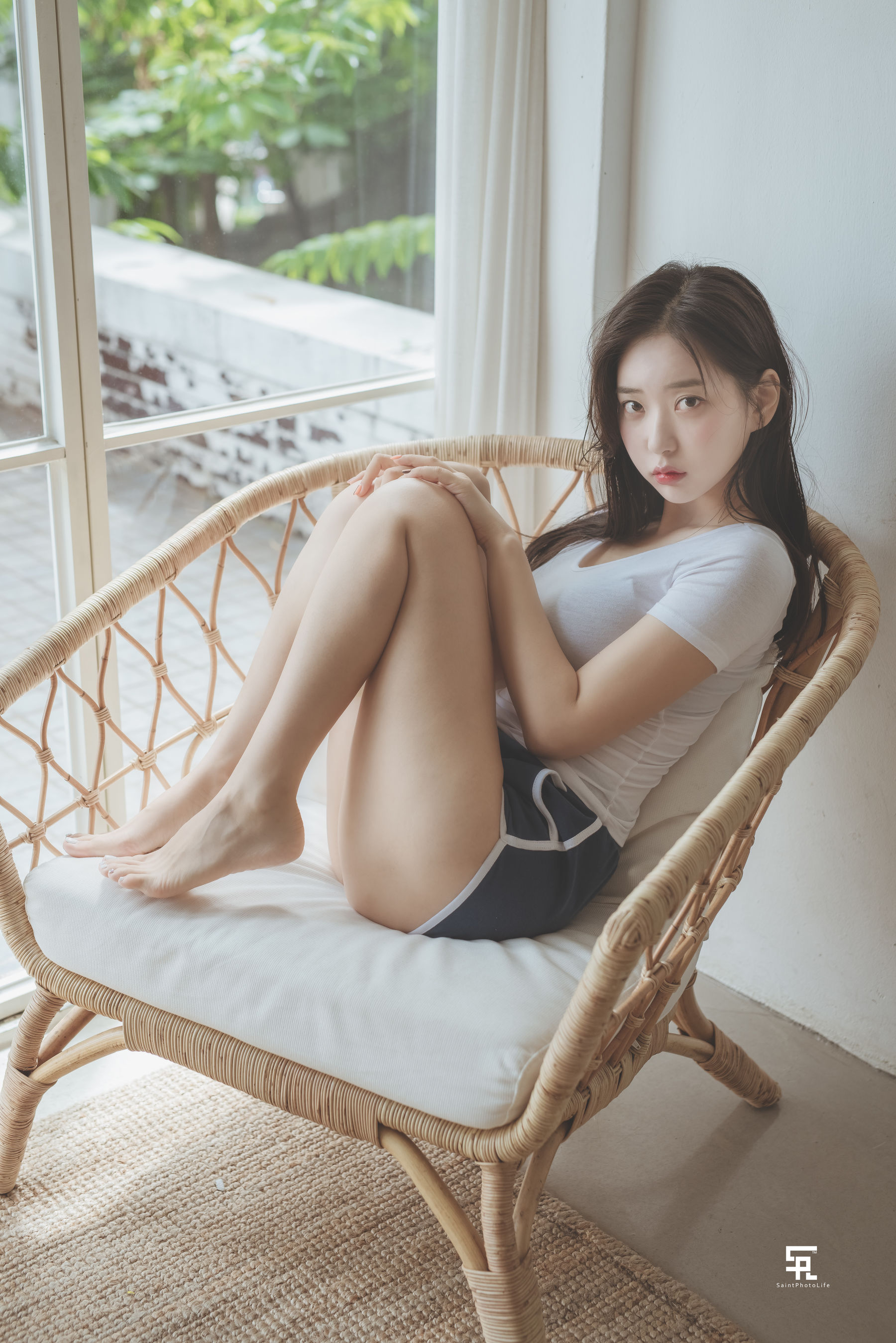 [saintphotolife] 韩国妹子申才恩(Zennyrt) – One summer day [48P]