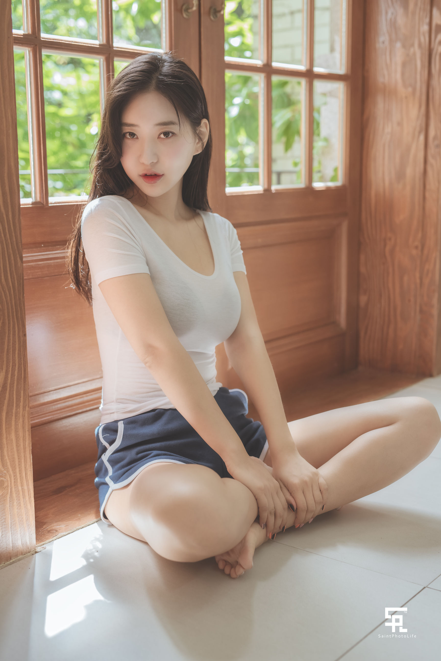 [saintphotolife] 韩国妹子申才恩(Zennyrt) – One summer day [48P]
