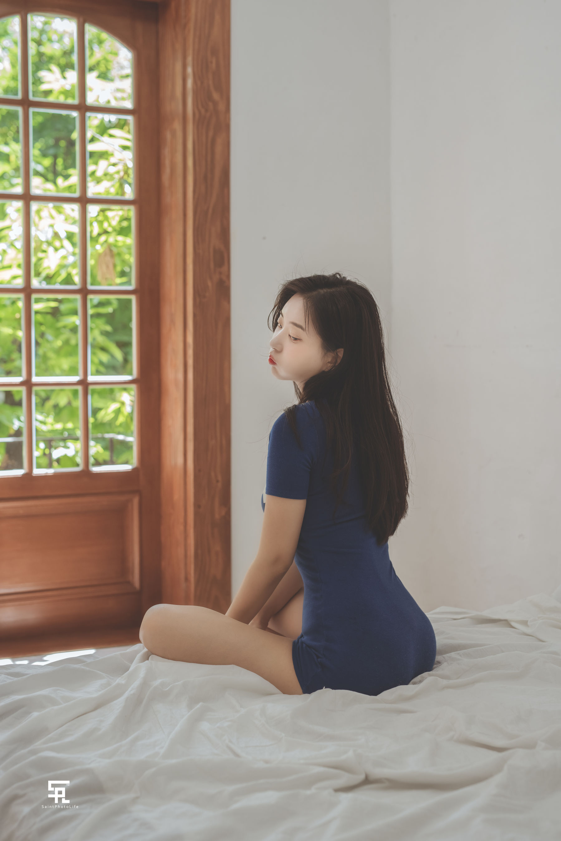 [saintphotolife] 韩国妹子申才恩(Zennyrt) – One summer day [48P]