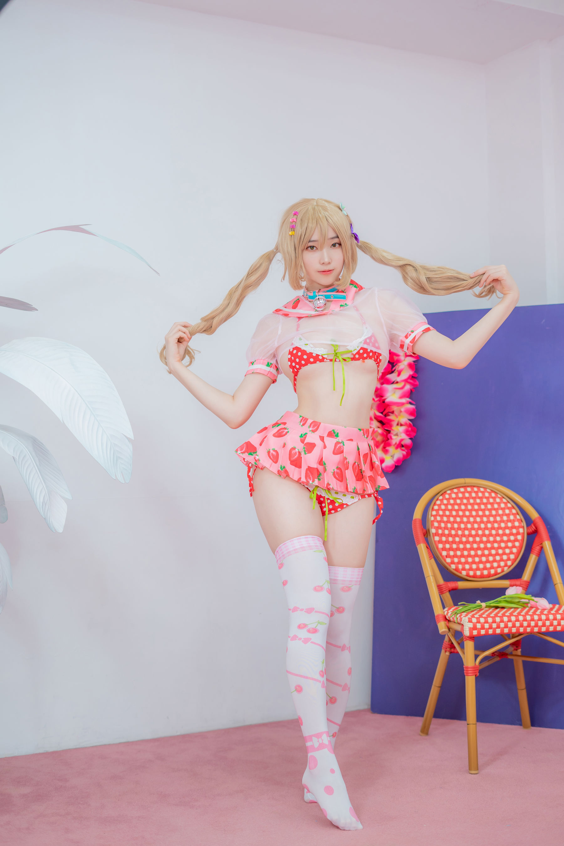 [CreamSoda] Bambi – Over knee socks [140P]