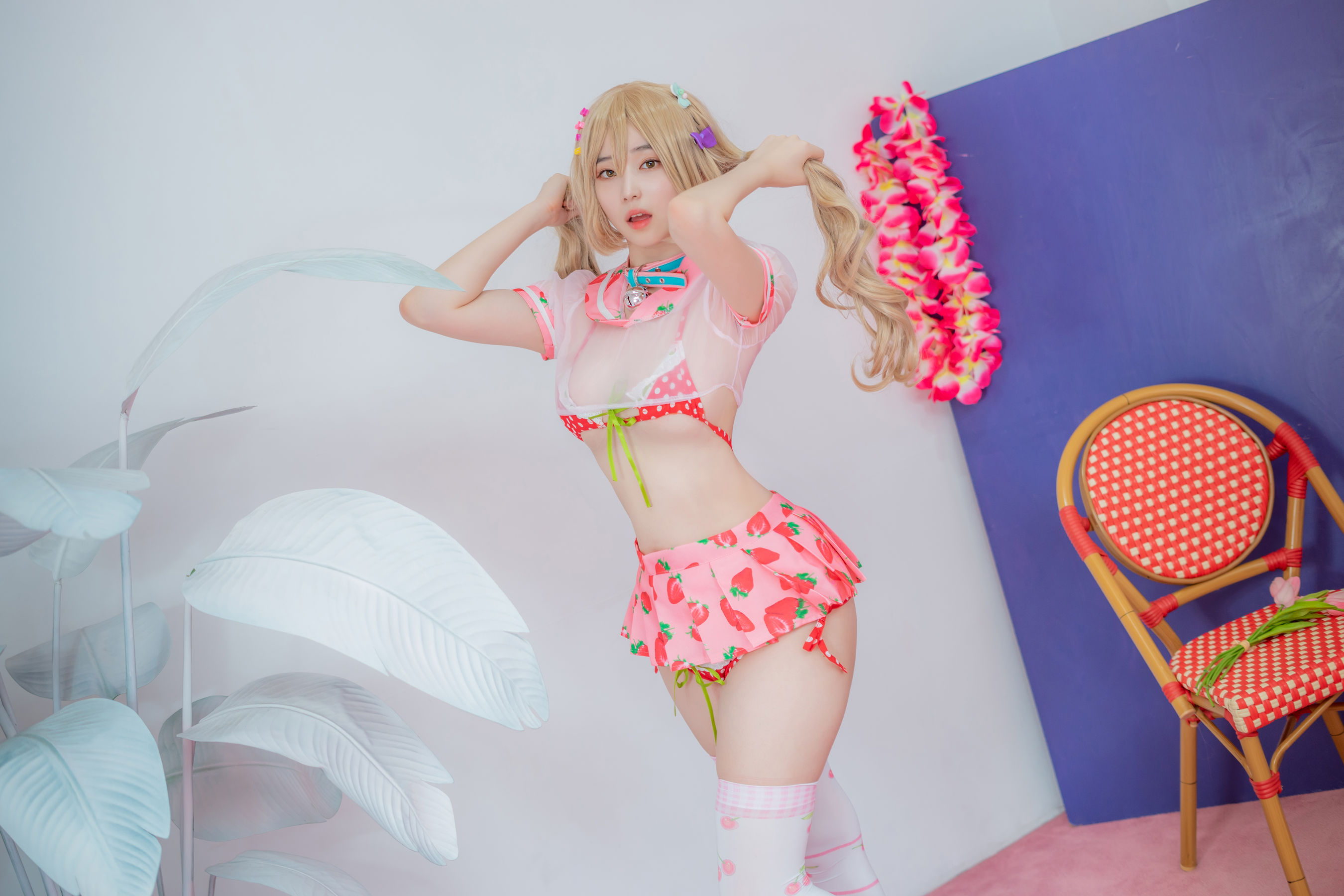 [CreamSoda] Bambi – Over knee socks [140P]