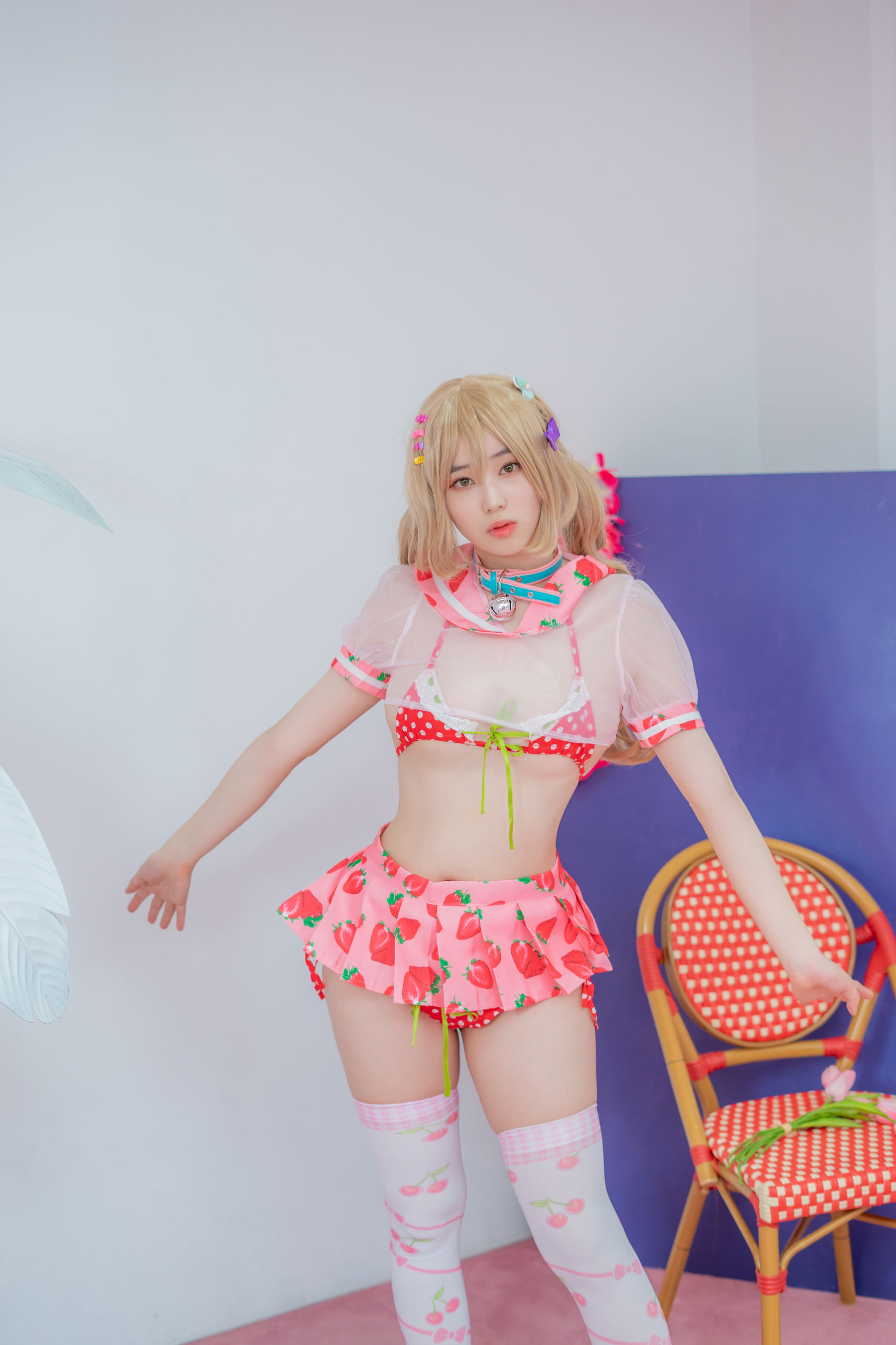 [CreamSoda] Bambi – Over knee socks [140P]