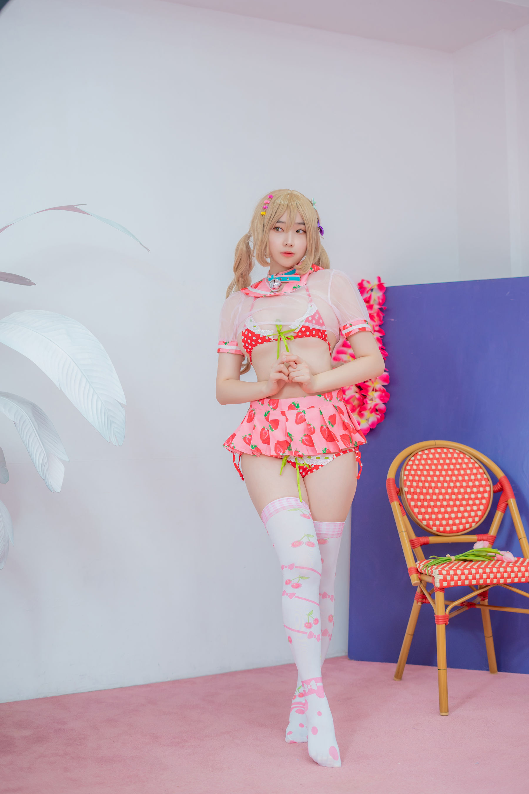 [CreamSoda] Bambi – Over knee socks [140P]