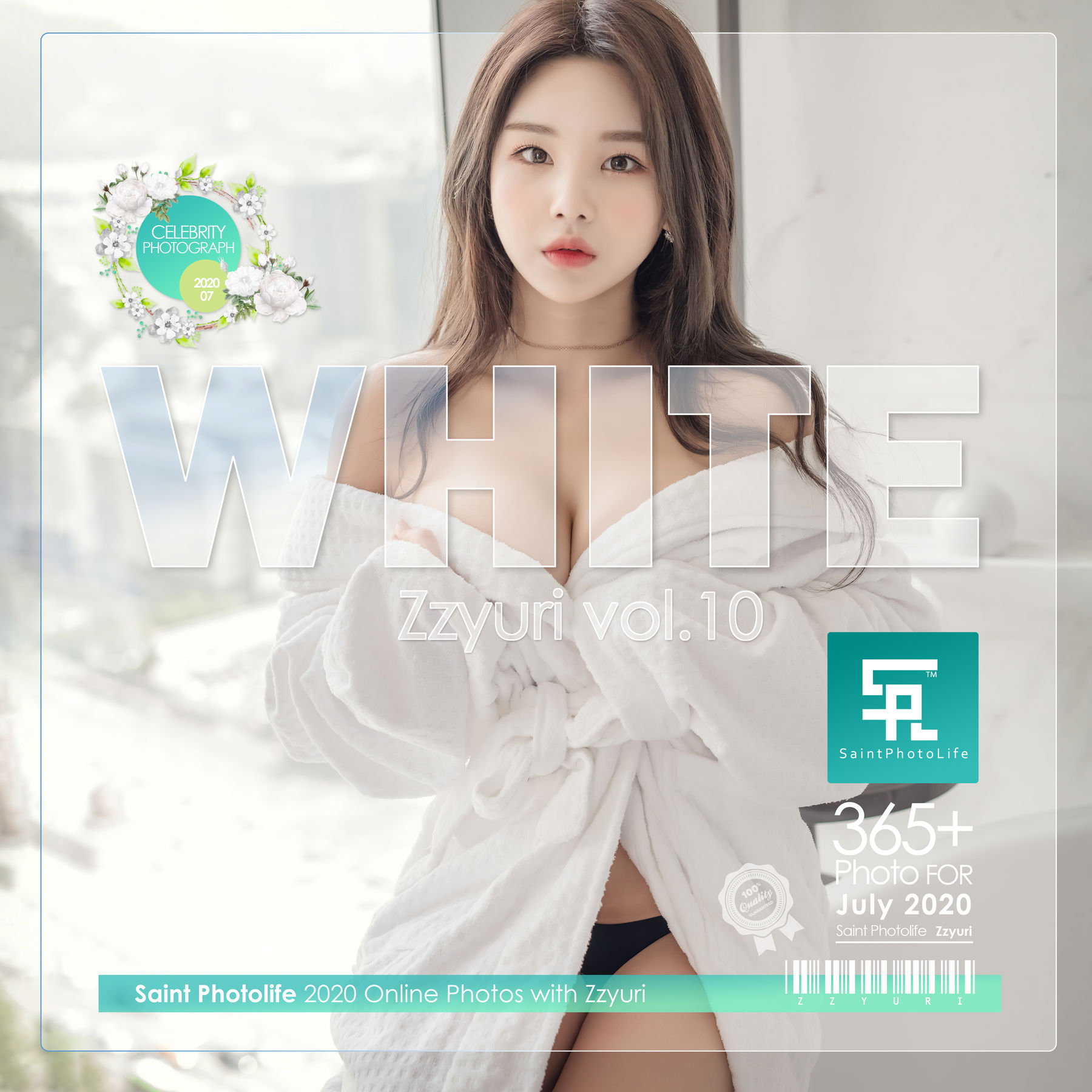 [saintphotolife] Zzyuri – Vol.10 White [60P]