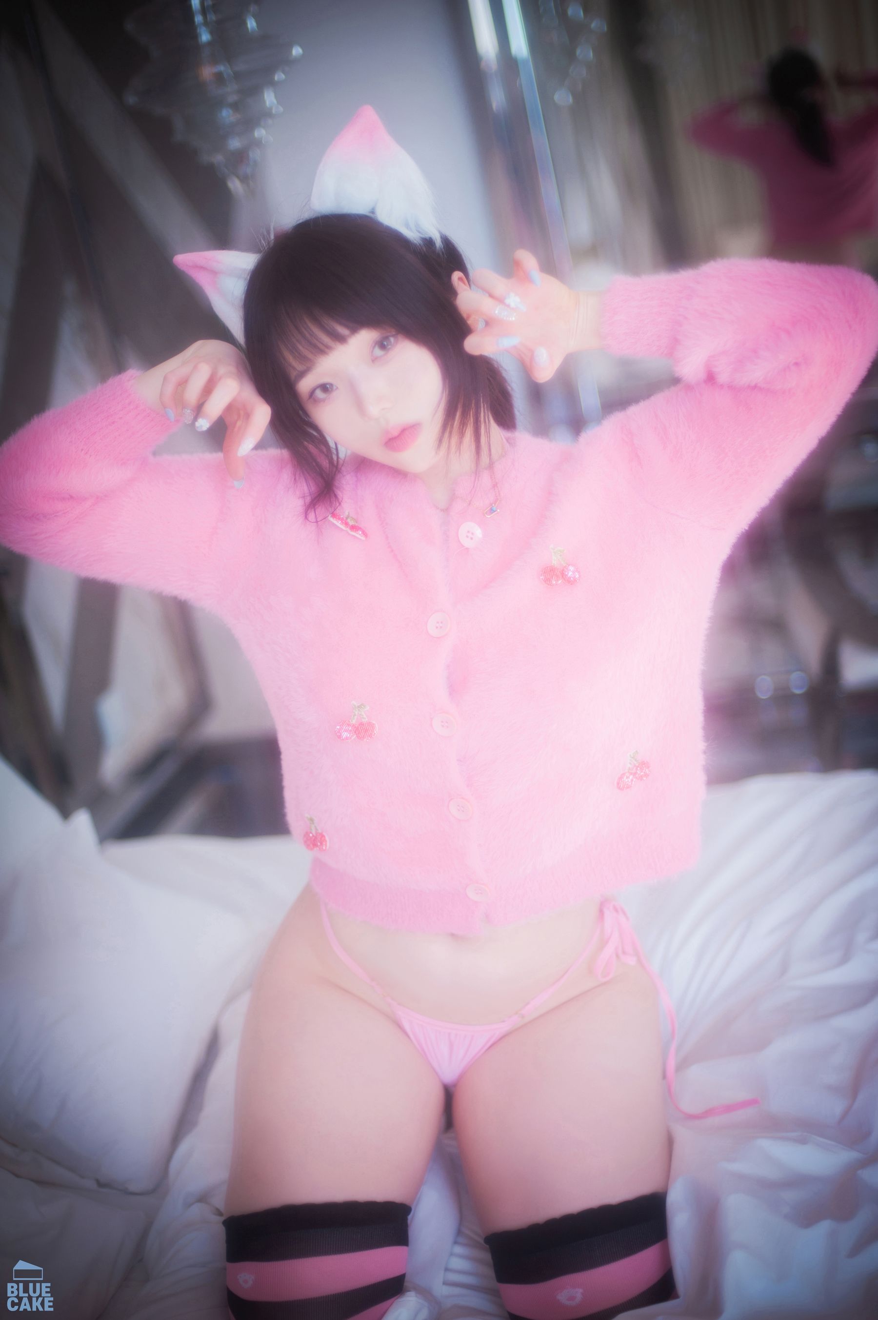 [BLUECAKE] Bambi – Naughty Cats Pink &#038; Mint [168P]