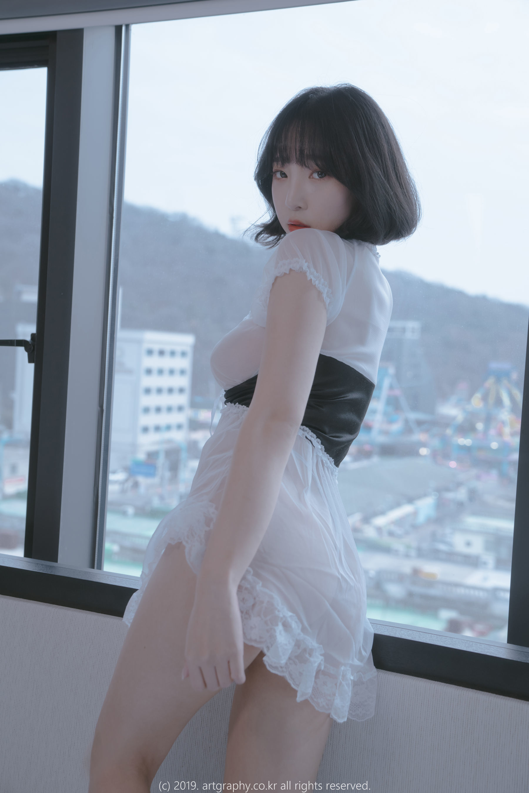 [ARTGRAVIA] VOL.069 姜仁卿 – 透视睡衣+古典红色睡袍 [45P]