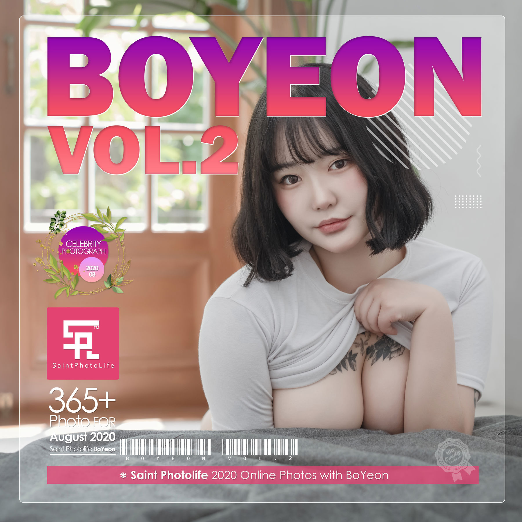 [saintphotolife] BoYeon – Vol.02 Tanuki & Cow [50P]