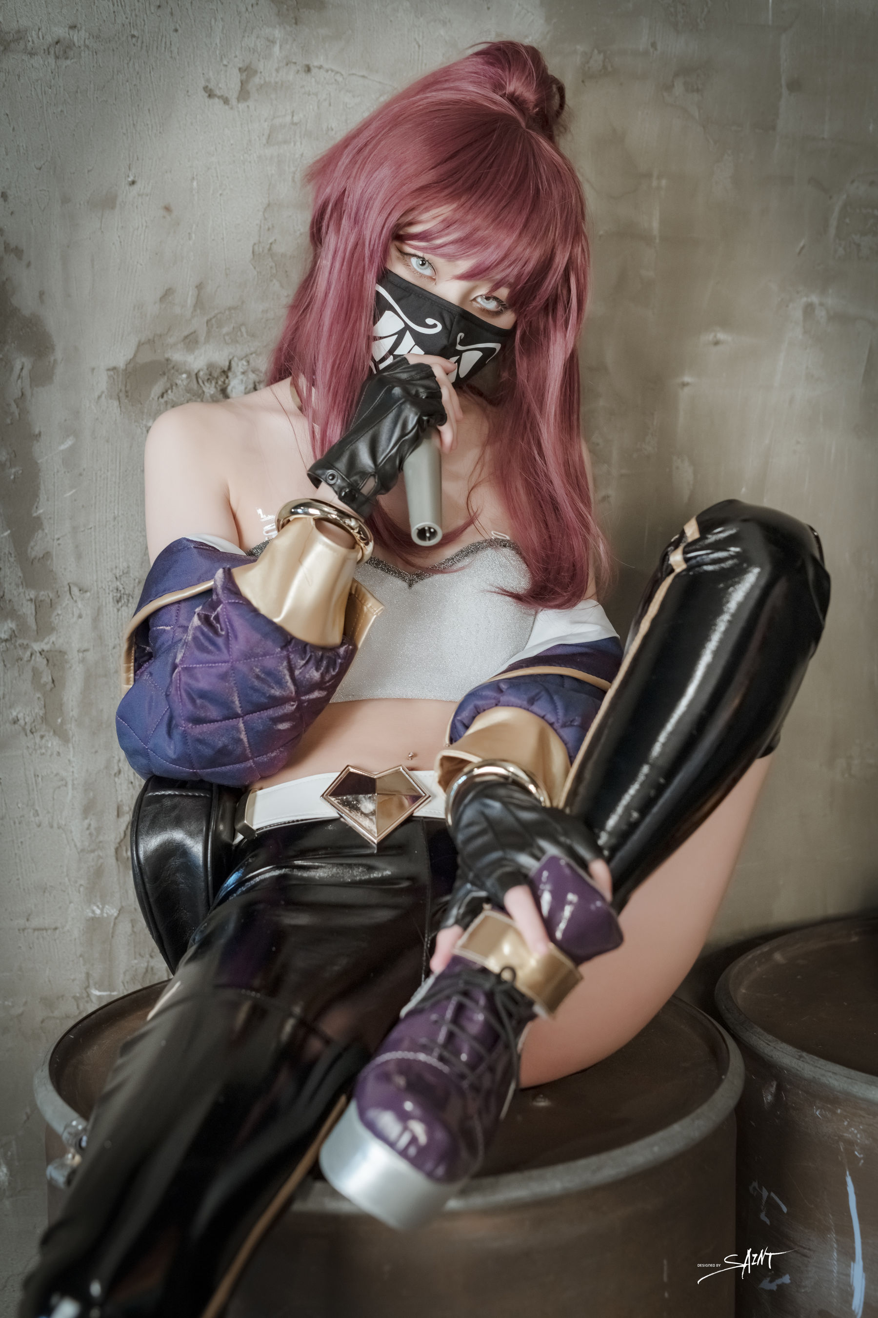 [saintphotolife] Yuna – Yuna's Cos Vol.04 KDA Akali &#038; Nier Automata [65P]