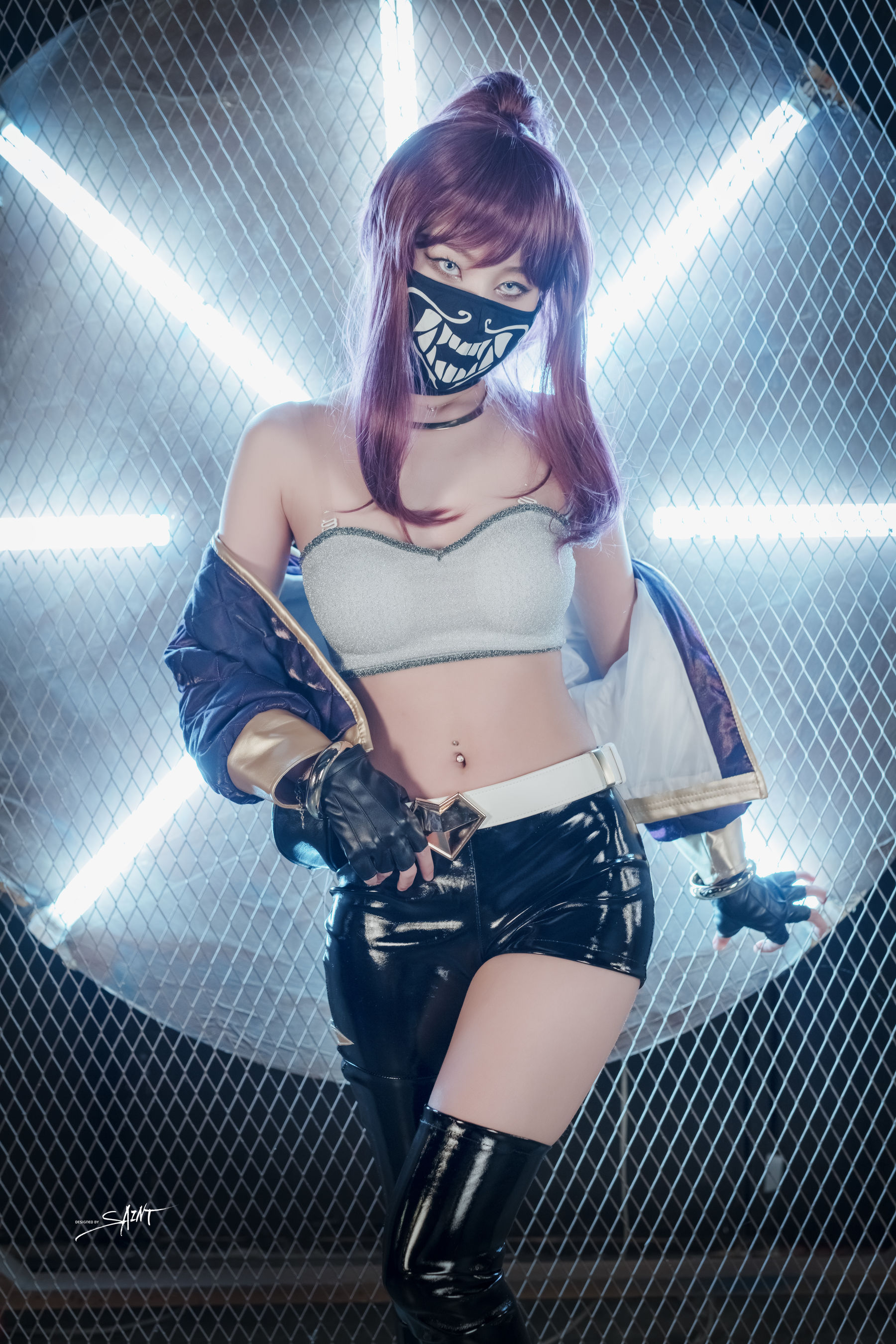 [saintphotolife] Yuna – Yuna's Cos Vol.04 KDA Akali &#038; Nier Automata [65P]