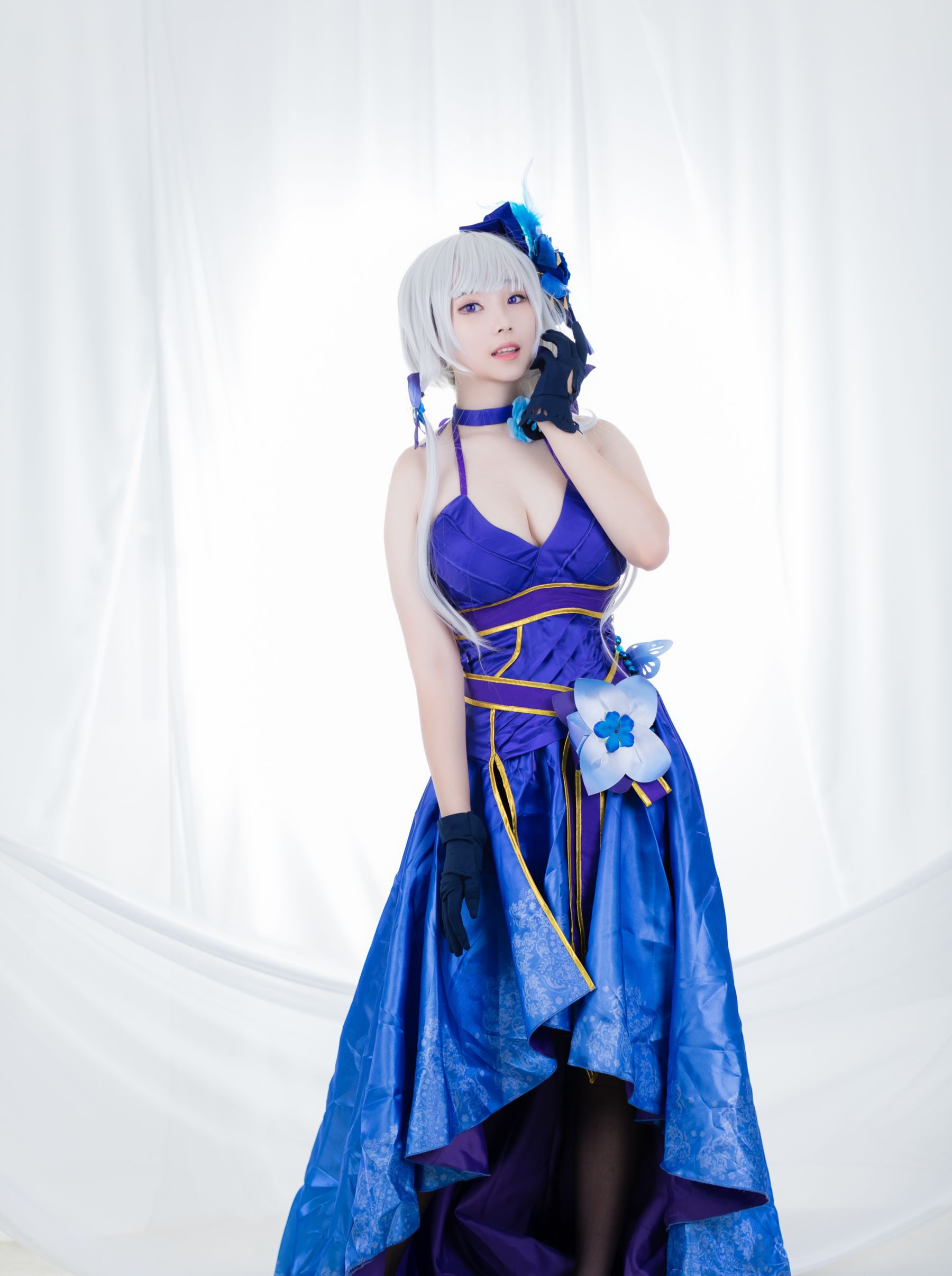 [ARTGRAVIA] 韩国妹子 BamBi写真 – Azur Lane – Illustrious (Never-Ending Tea Party ver.) [42P]