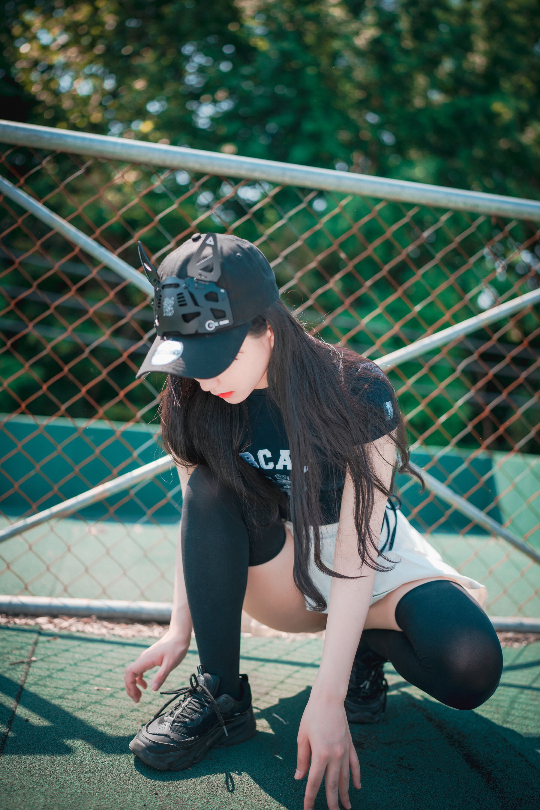 [DJAWA] Jeong Jenny – Classic Athletic Girl in Navy Blue [71P]