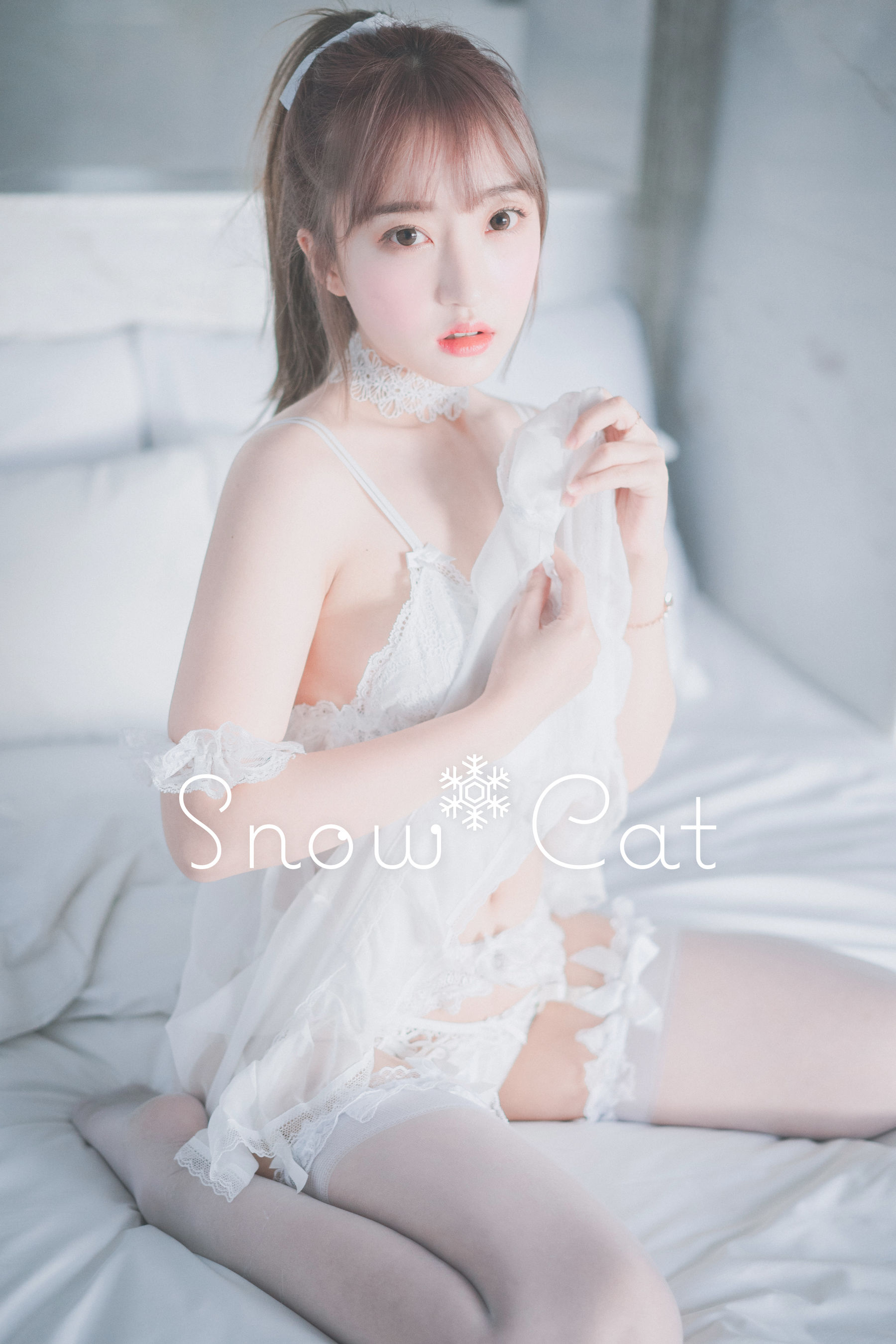 [DJAWA] Hanari – Snow Cat [35P]