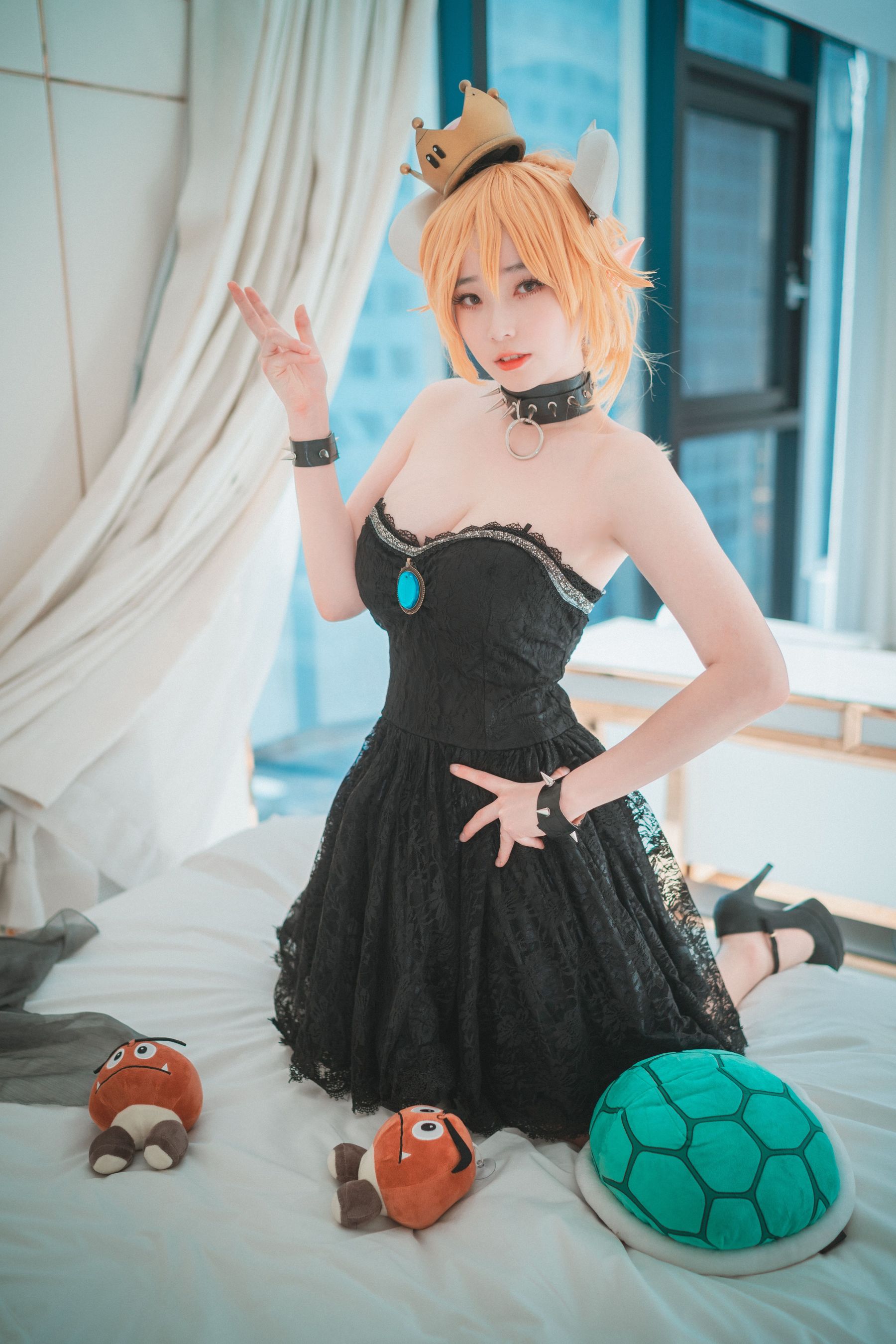 [DJAWA] BamBi – Halloween with Bowsette 写真套图 [50P]