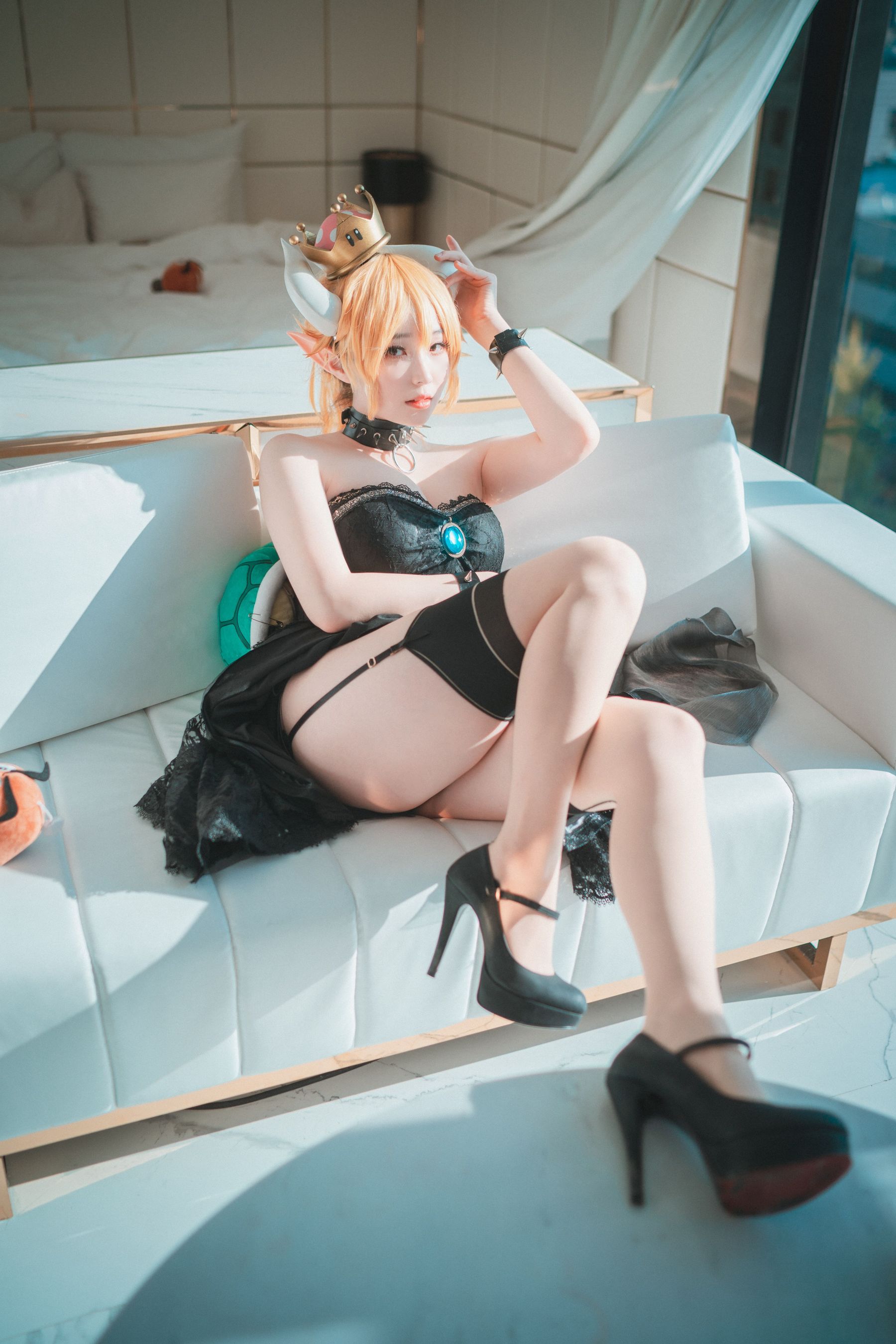 [DJAWA] BamBi – Halloween with Bowsette 写真套图 [50P]